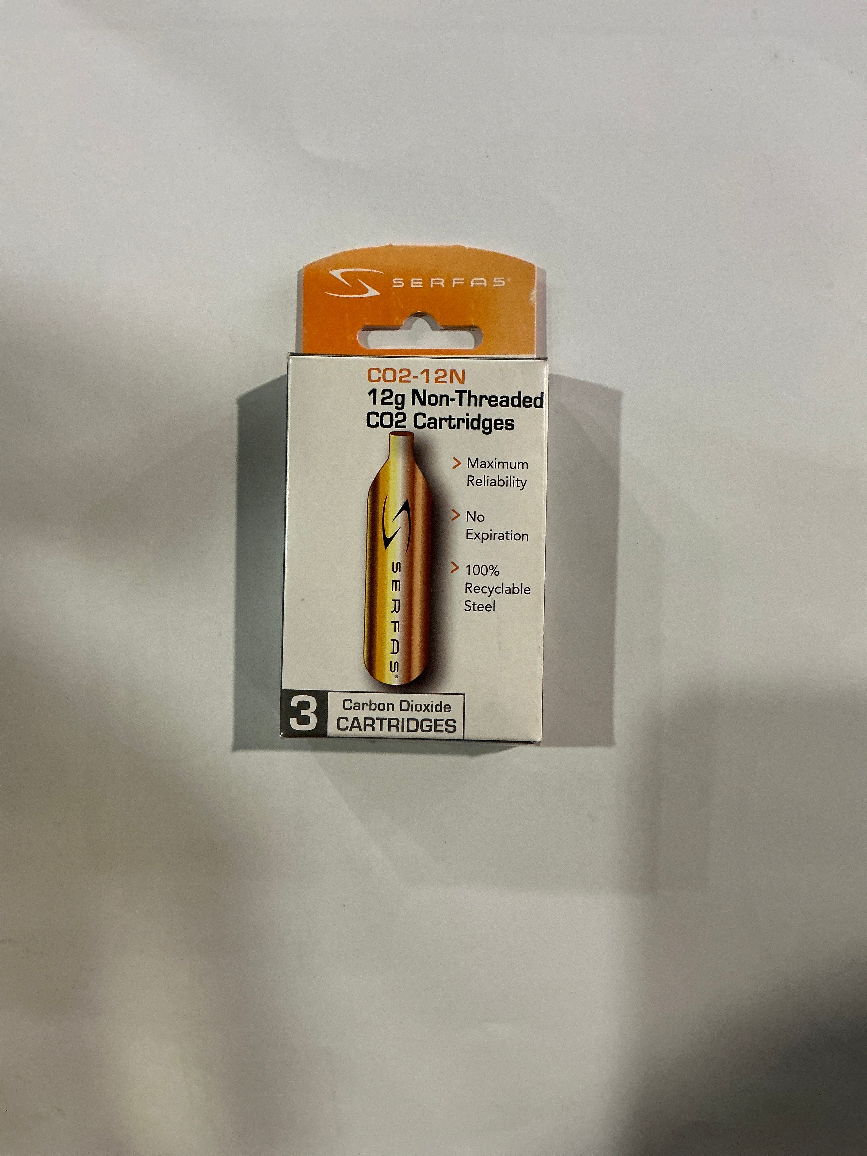 12g NON-THREADED CO2 CARTRIDGES