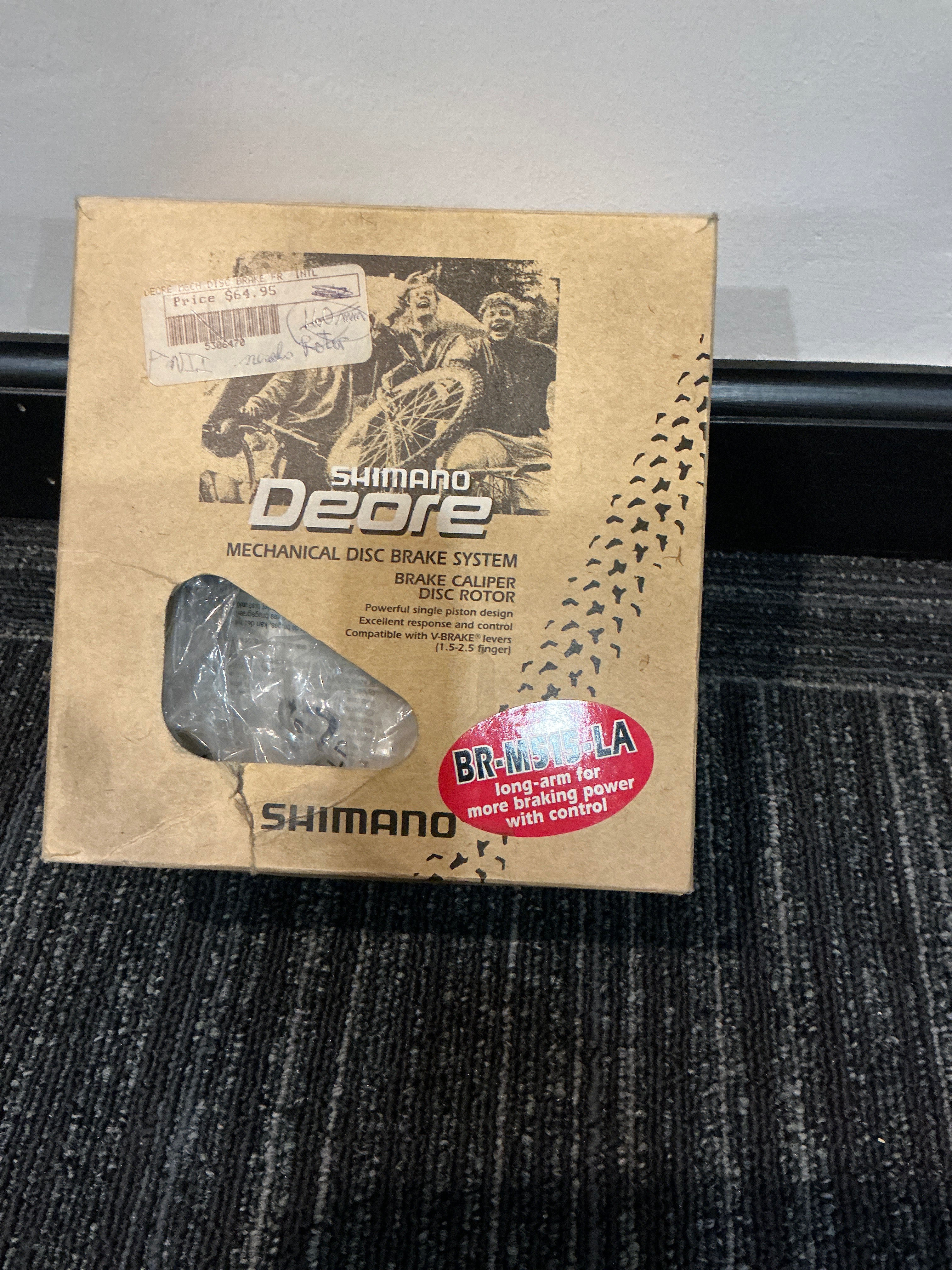 Shimano Deore mechanical disc brake system