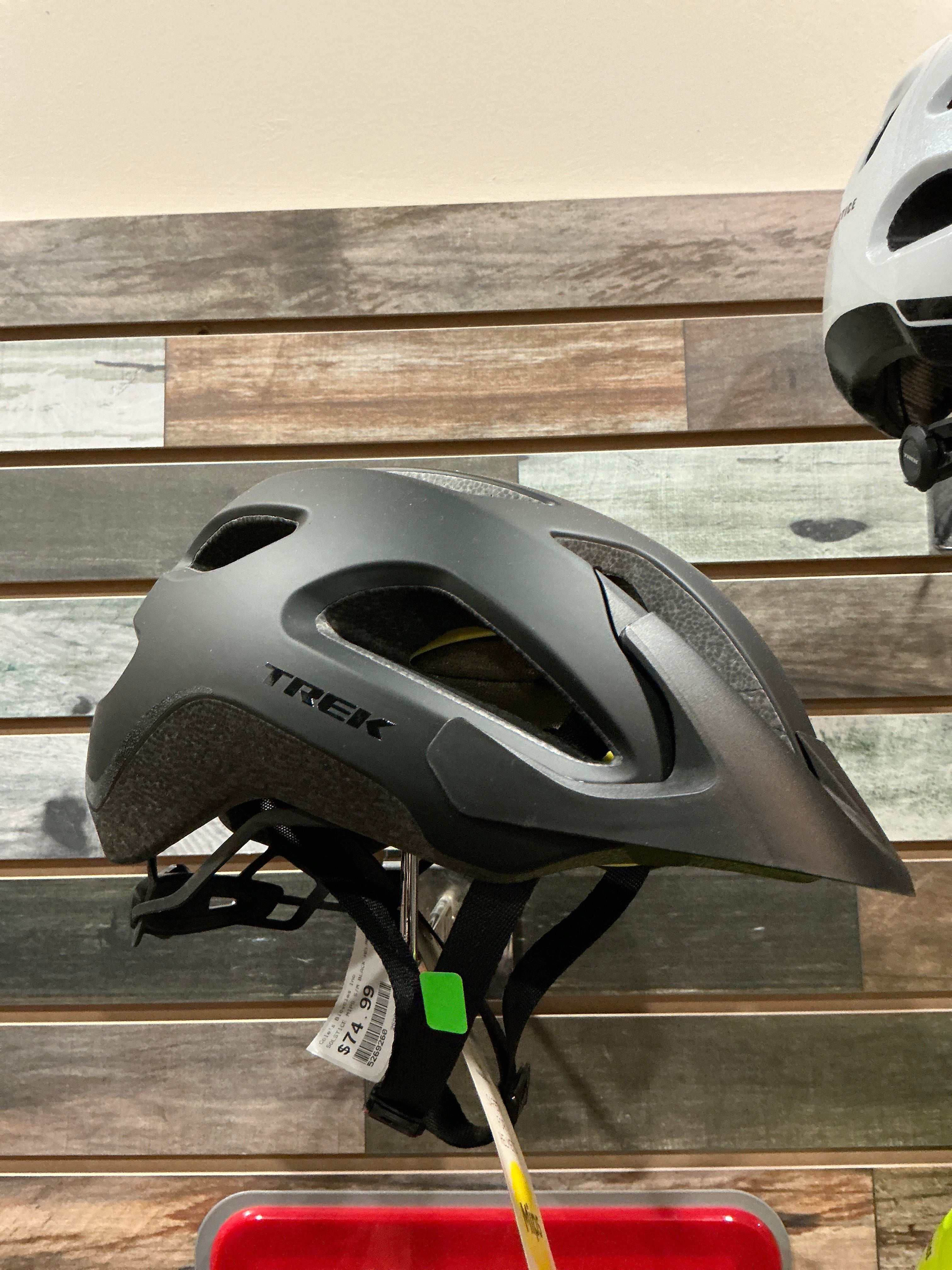 SOLSTICE MIPS BLACK HELMET TREK SM
