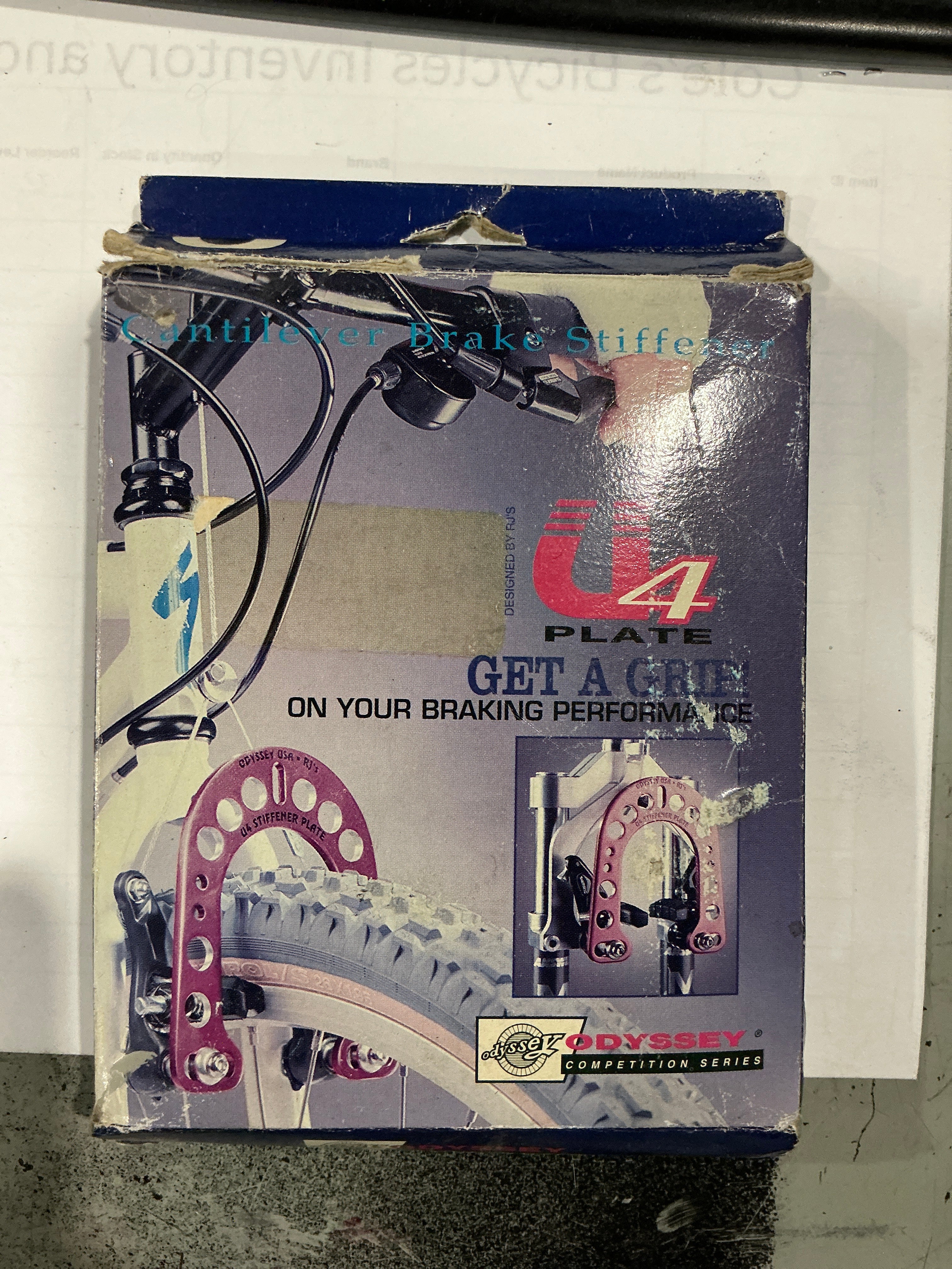 Cantilever Brake Stiffener