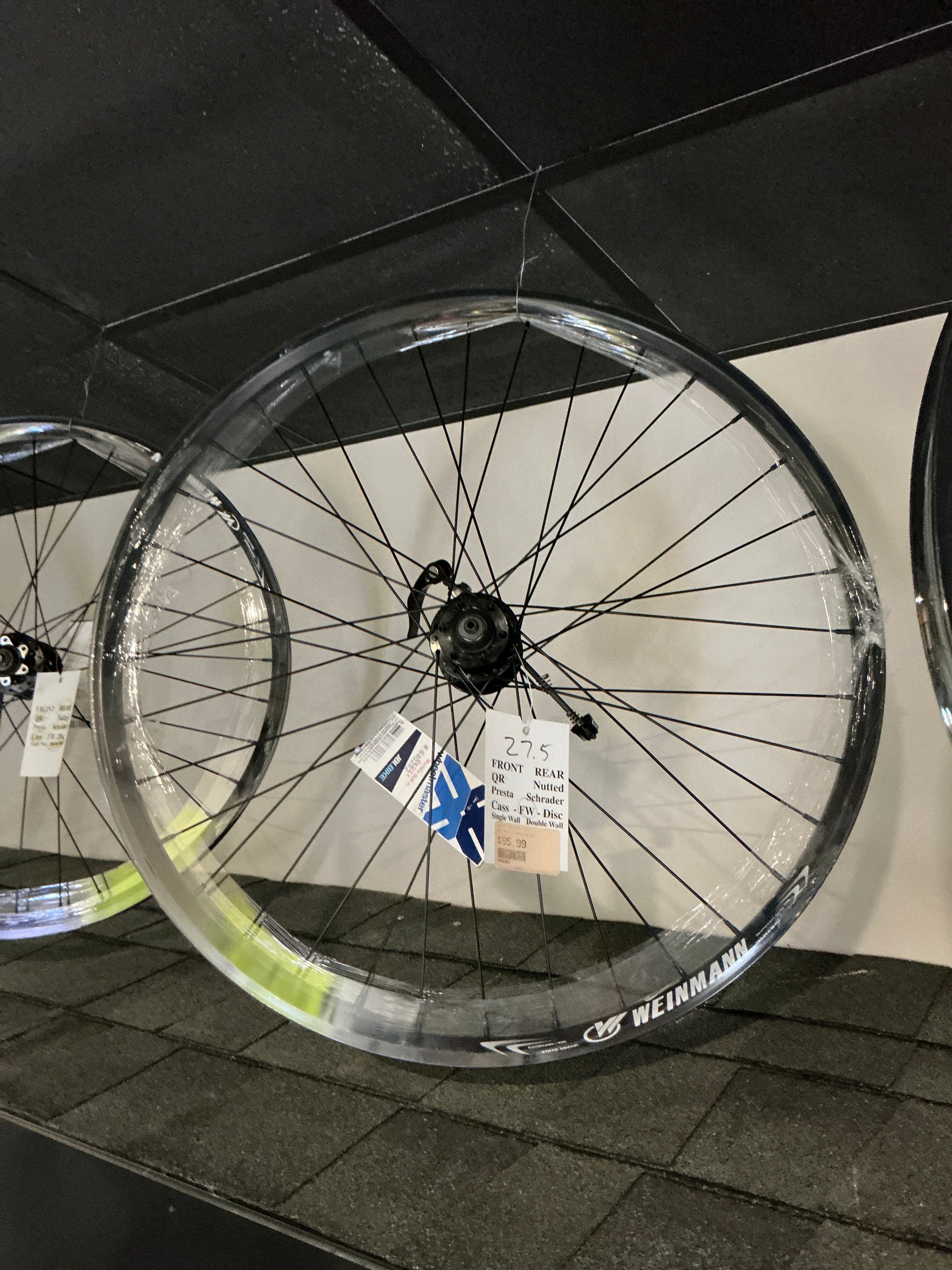 Wheelmaster 27.5x1.5 RR QR FW SV DB DW Rim