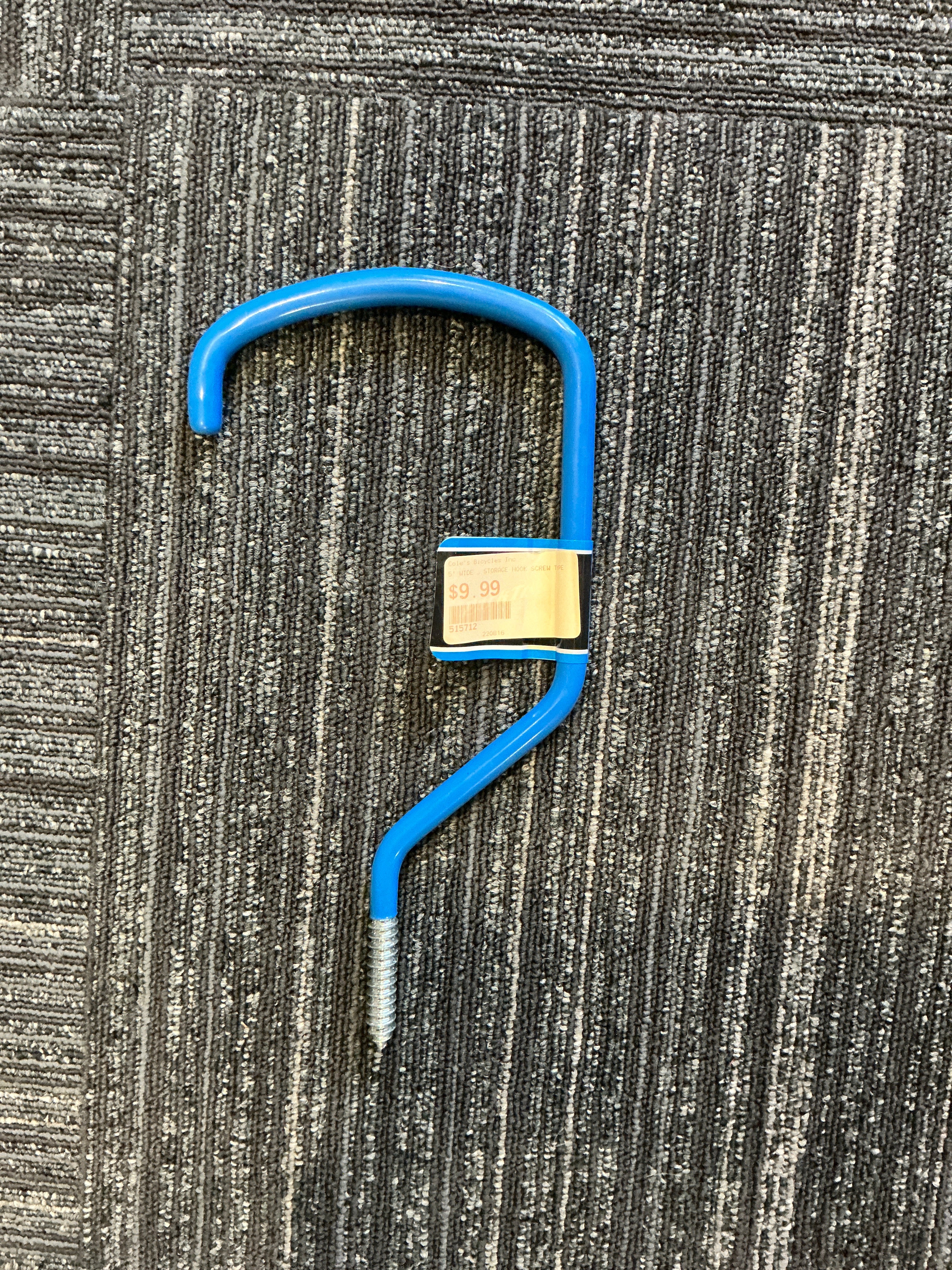 5’ WIDE STORGE HOOK SCREW TYPE