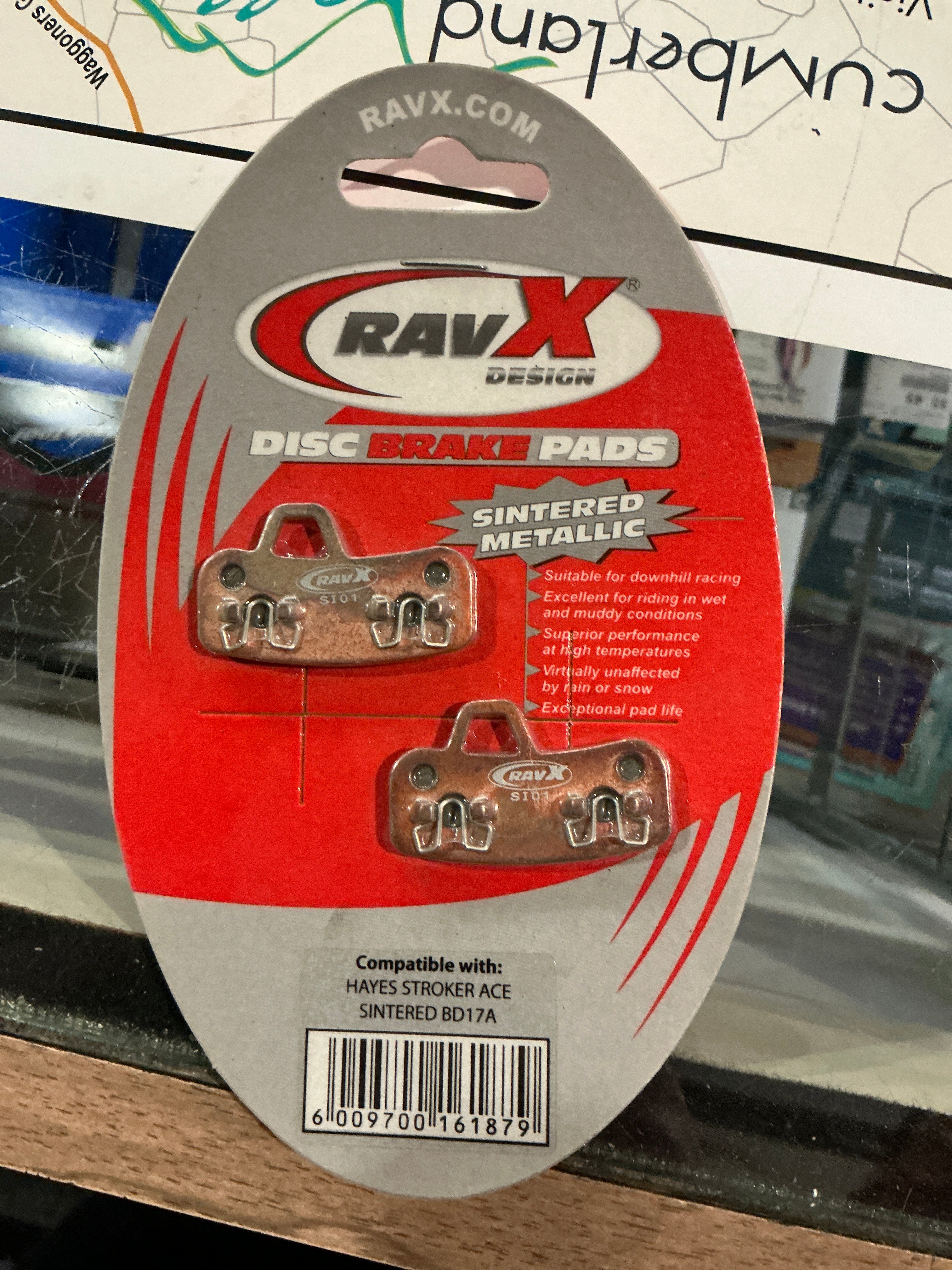 Vintage new SINTERED METALLIC BRAKE DISC PADS