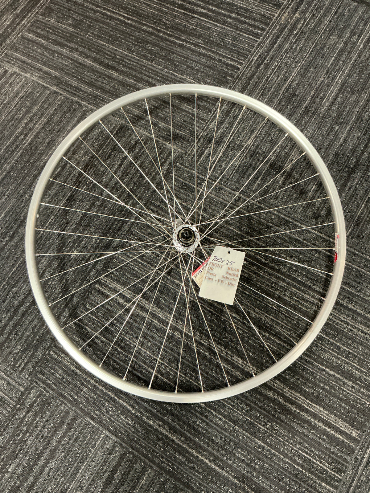 STA-TRU 700x25c RR-FH-QR-RB-SW-SV Rim