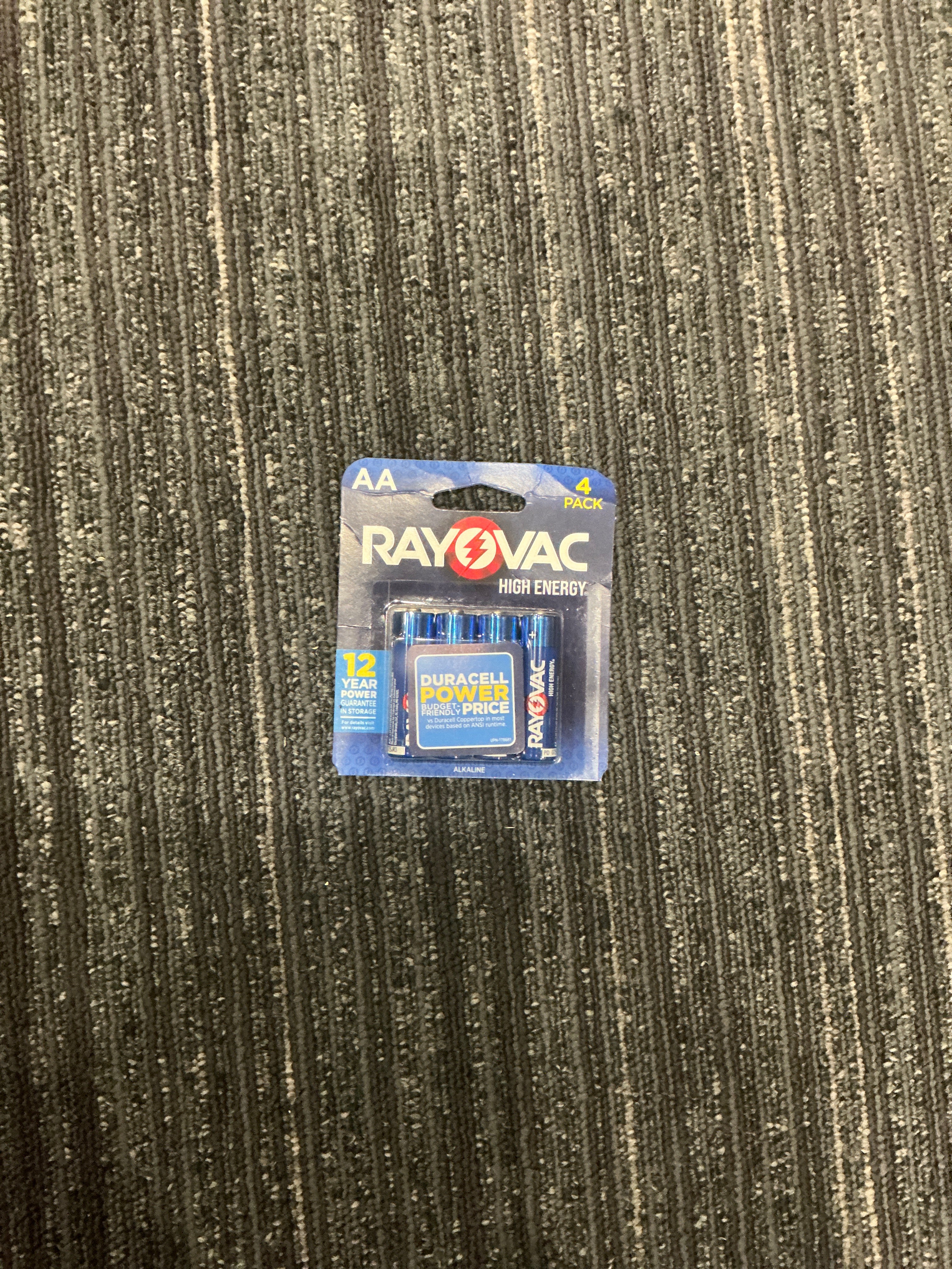 AA RAYVAC HIGH ENERGY BATTERIES