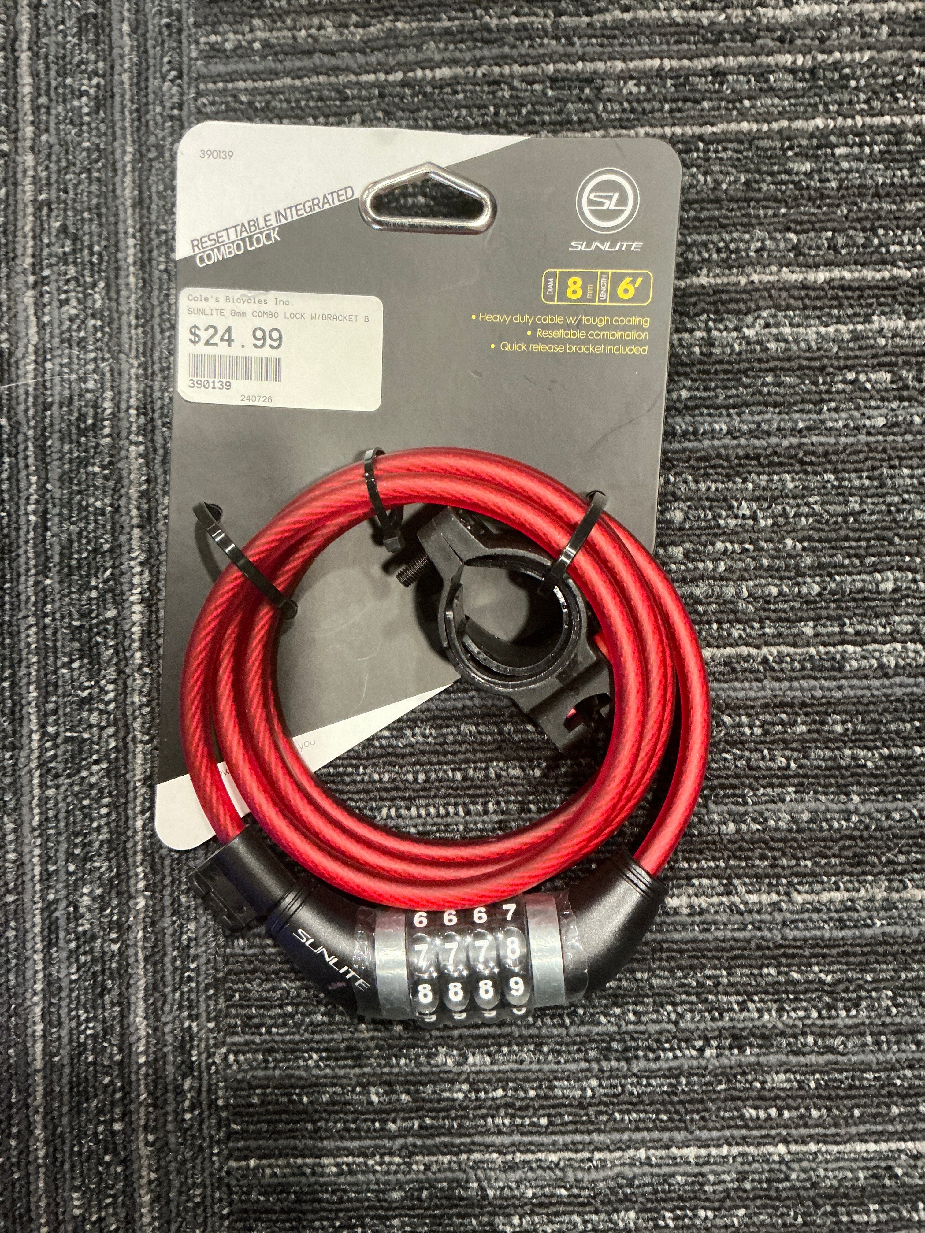 SUNLITE CABLE LOCK
