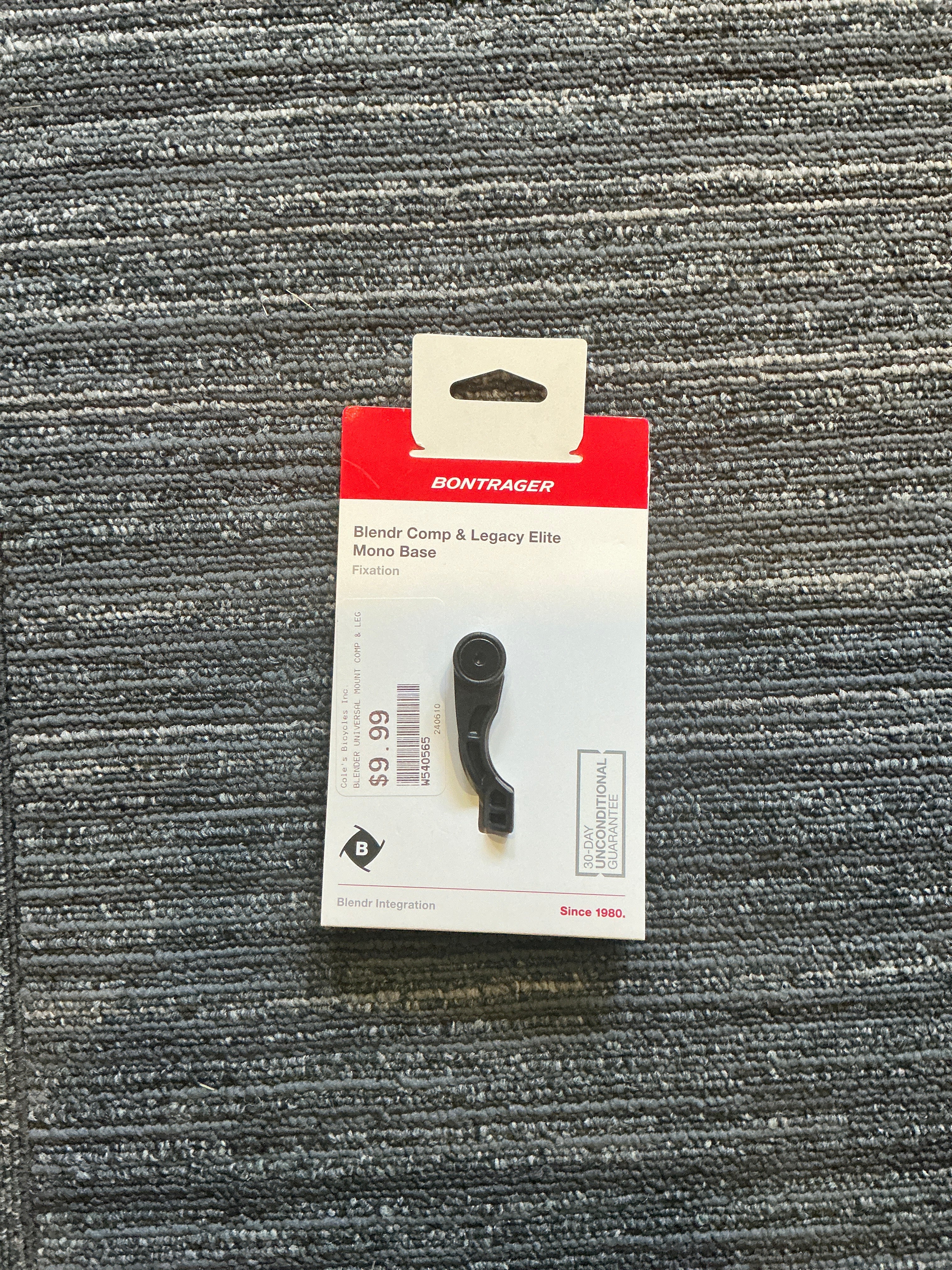 BONTRAGER BLENDR COMP AND LEGACY MONO BASE