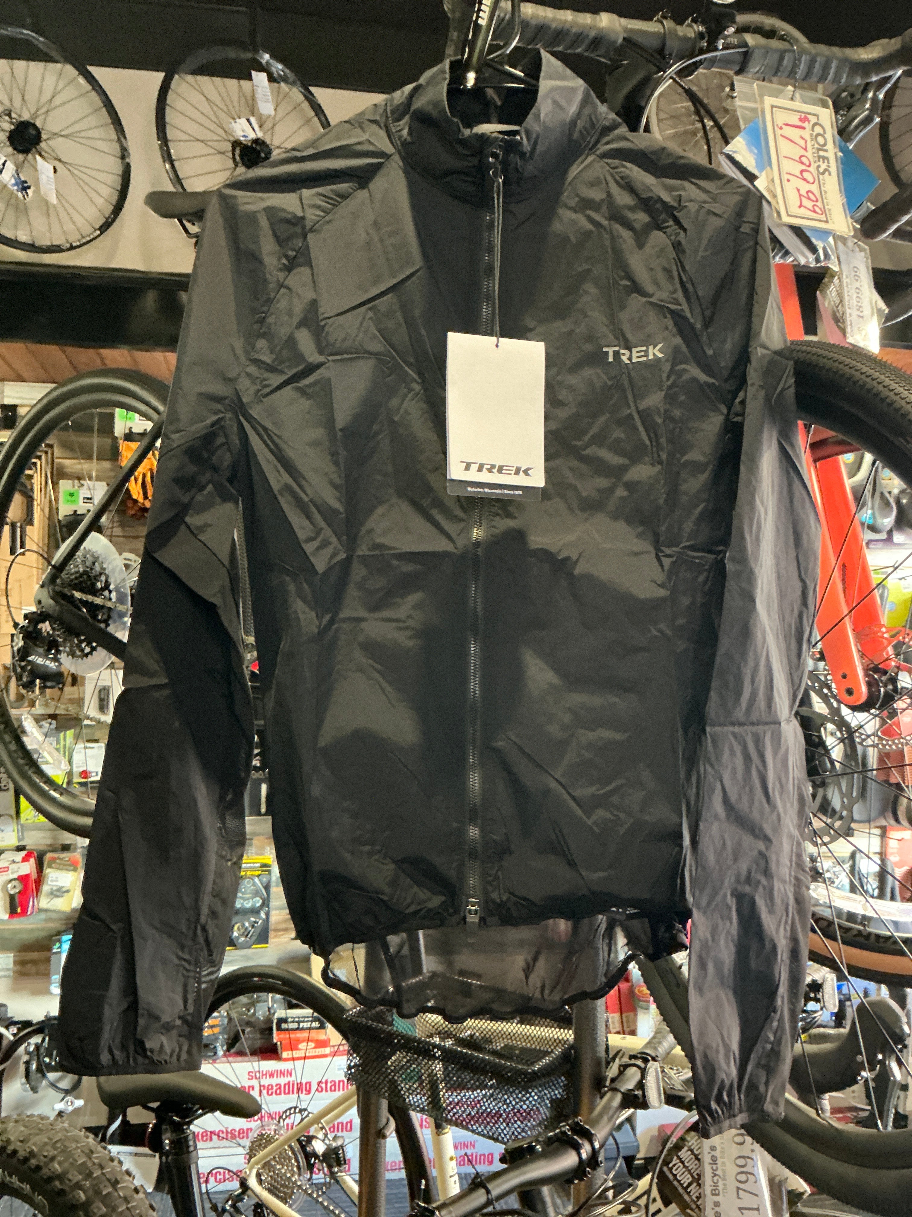 CIRCUIT WINDSHELL JACKET XL BK