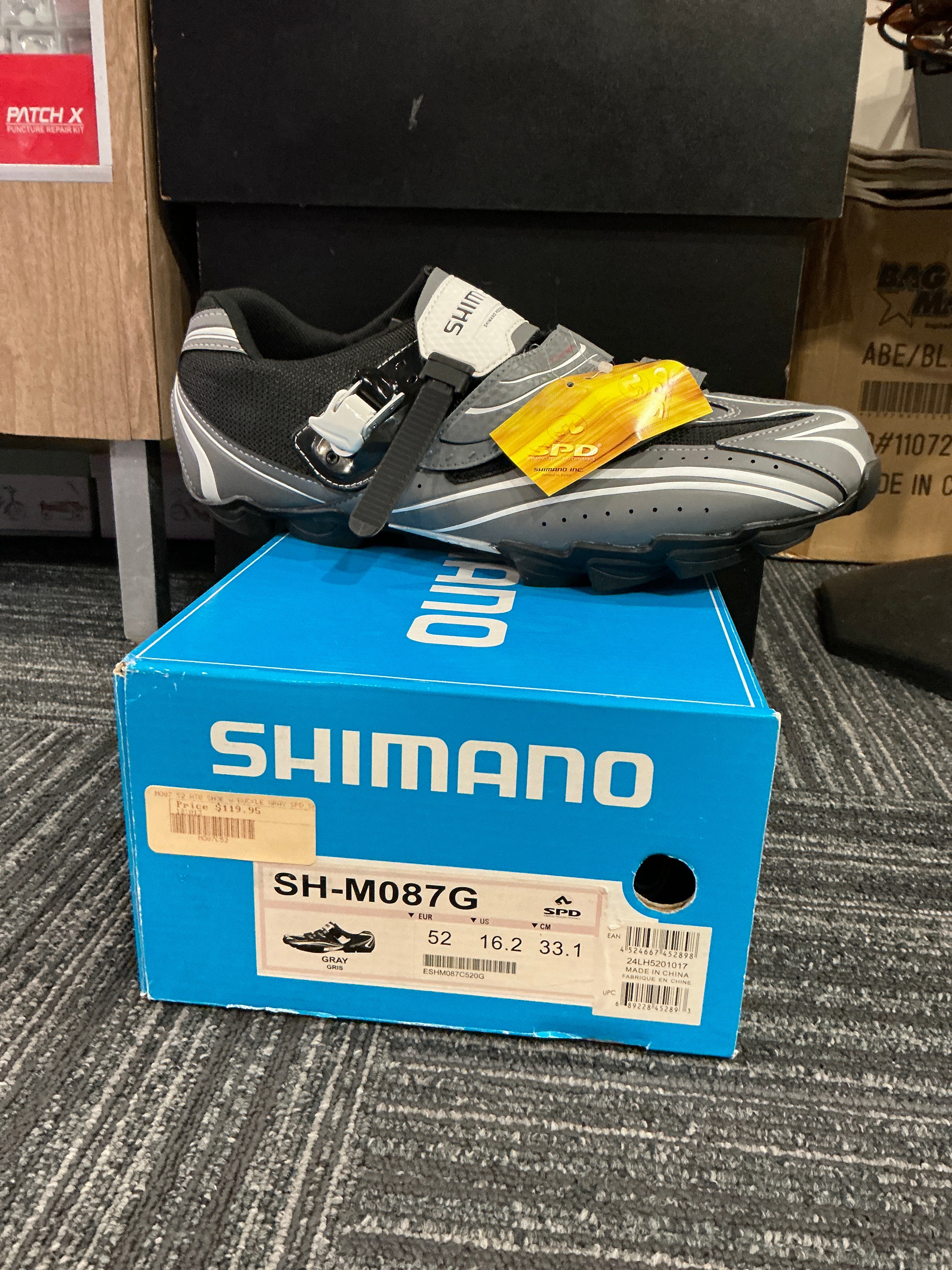 SHIMANO MO87 MENS SPEED SHOE WITH BUCKLE