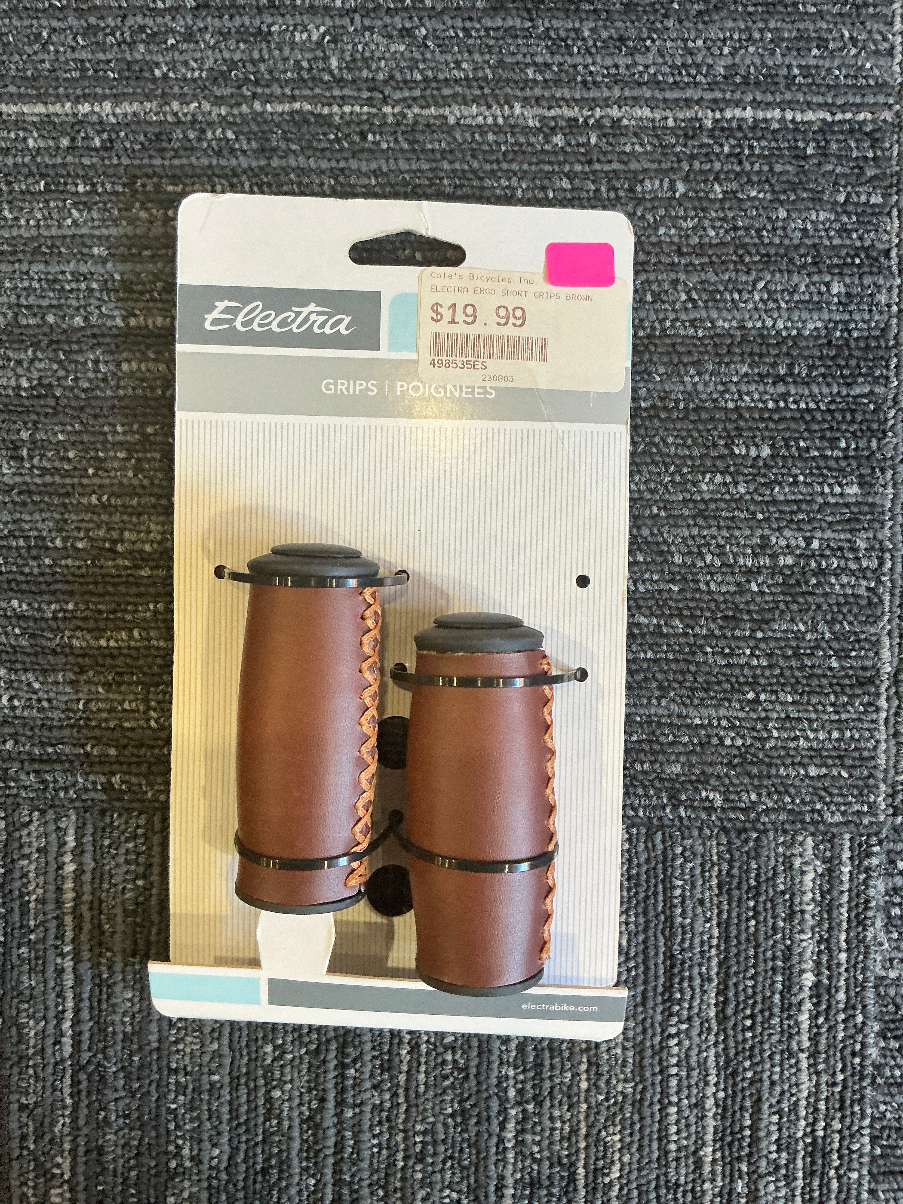 ELECTRA ERGO SHORT GRIPS BROWN