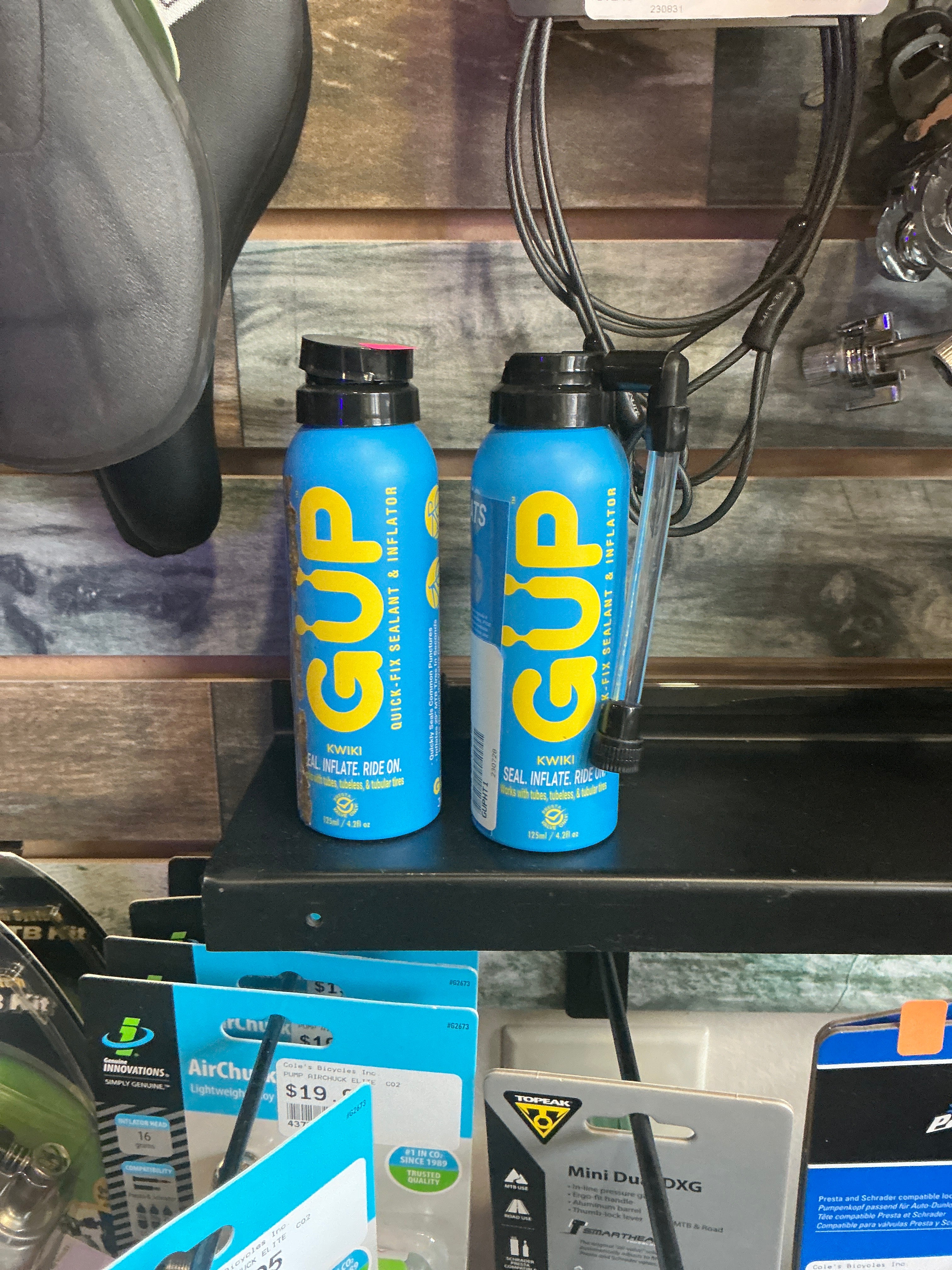 GUP QUICK-FIX SEALANT & INFLATOR