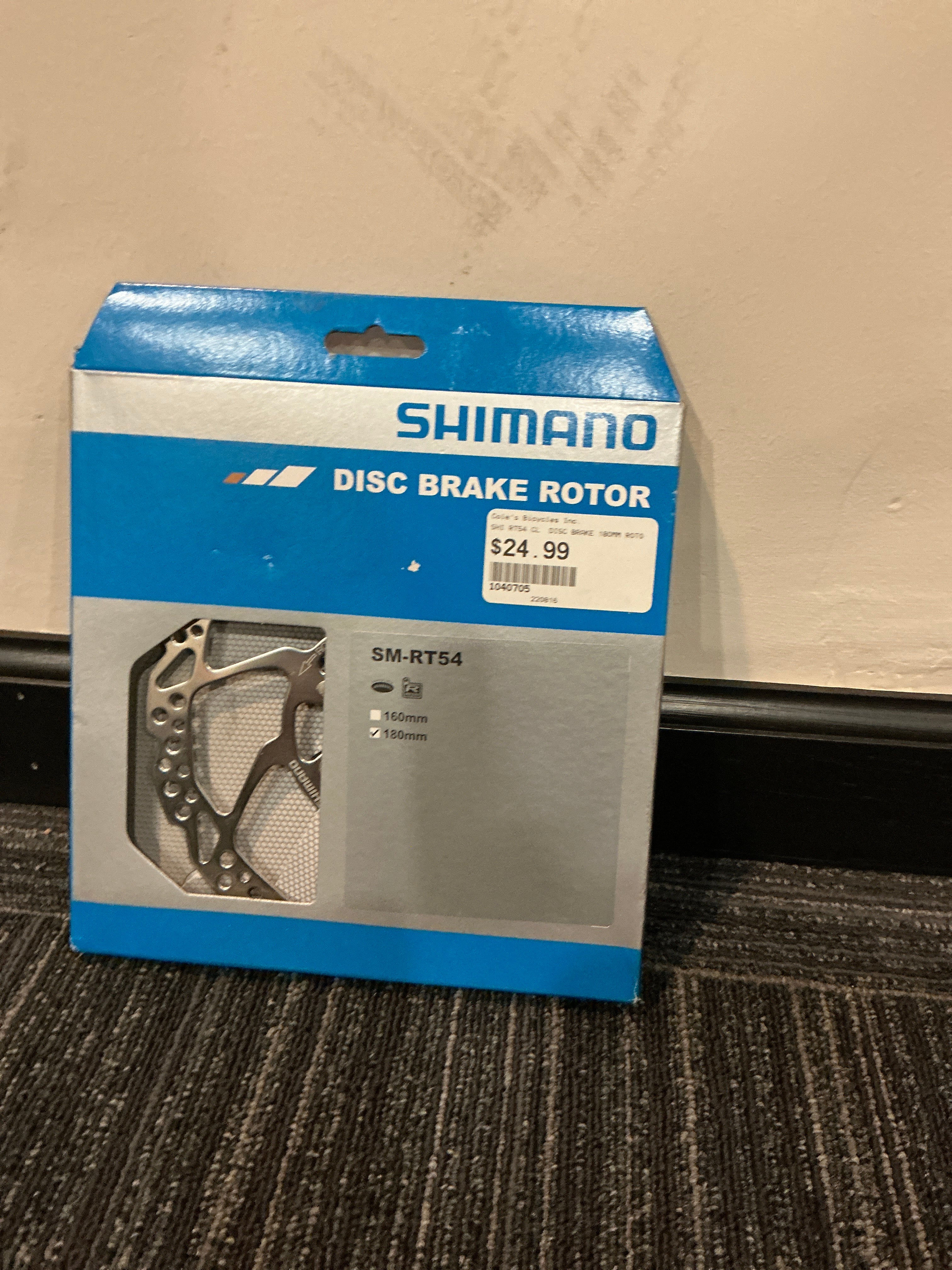 Shimano disc brake rotor