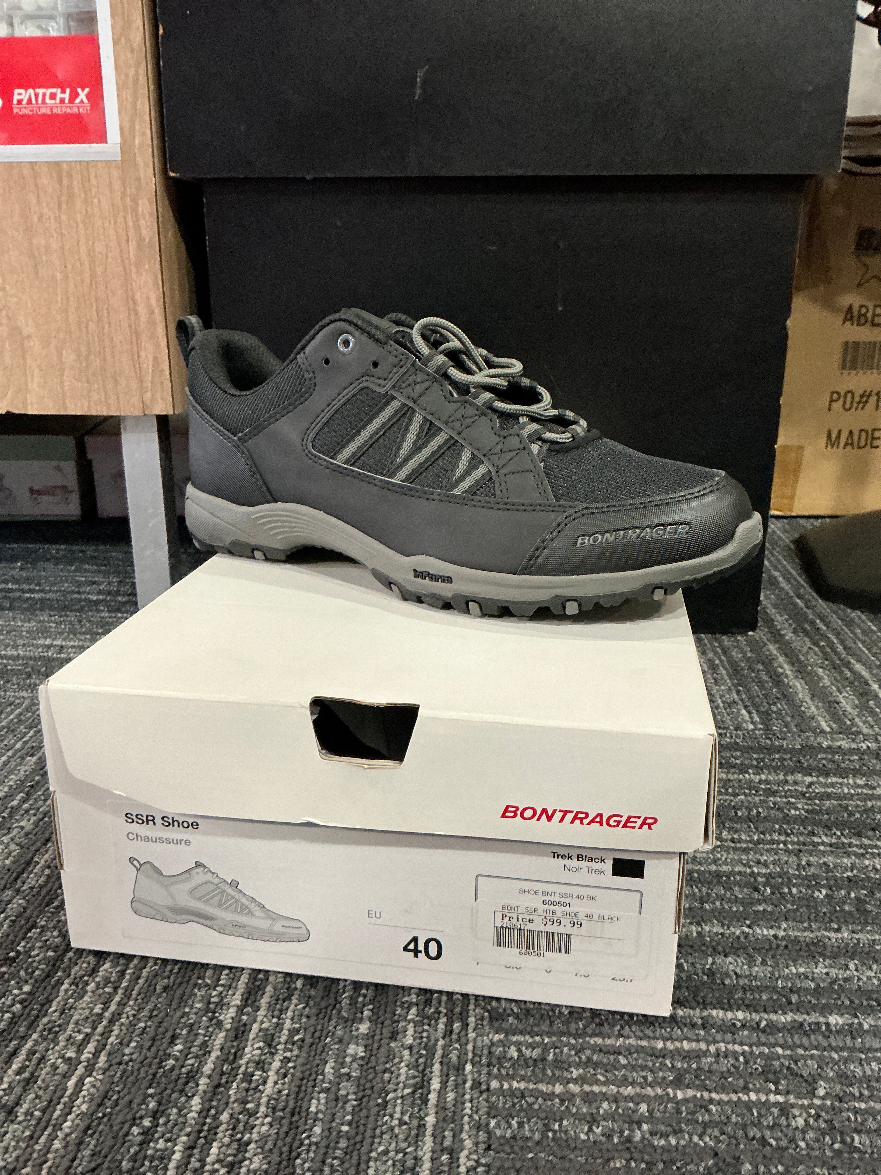 BONTRAGER SSR MTB WOMENS SHOE 40 BLACK