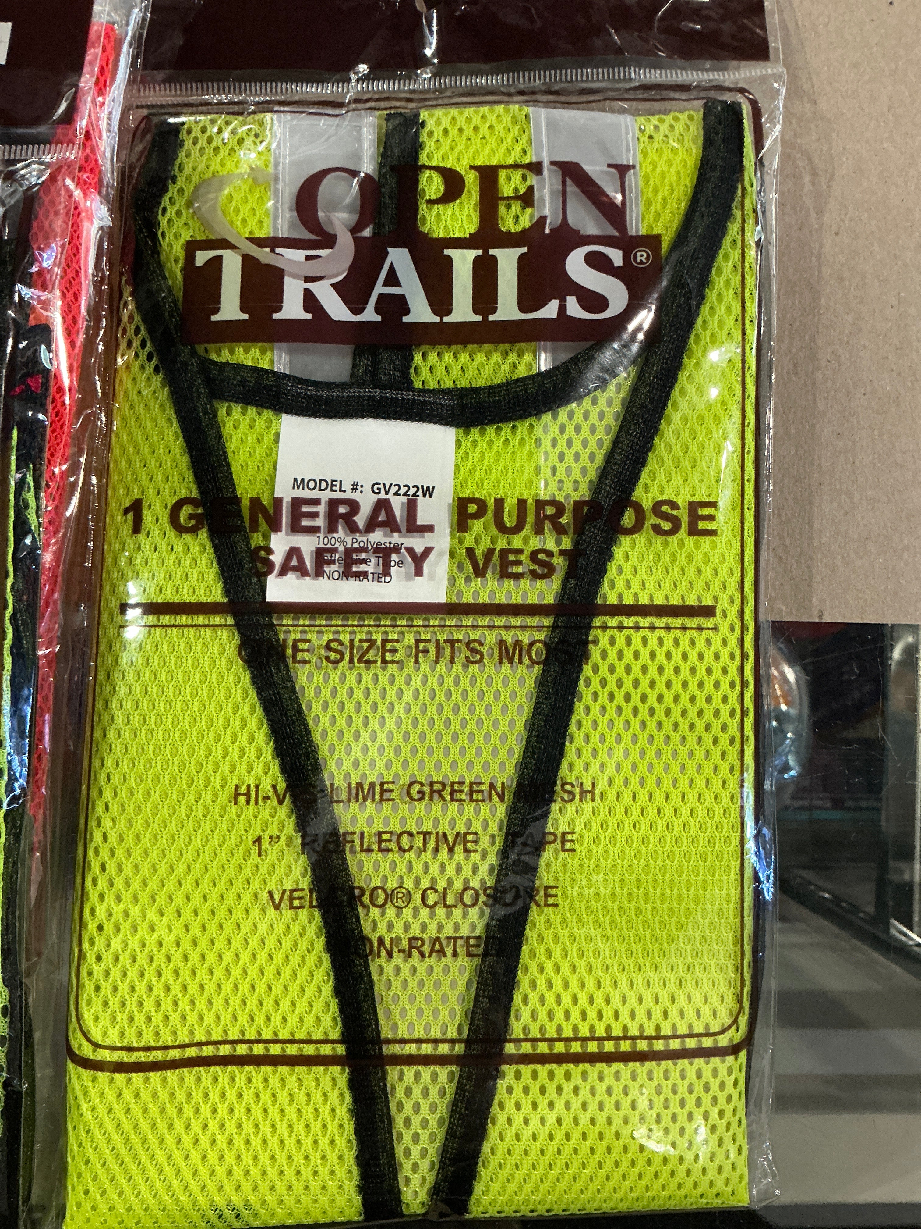 Reflective Vest orange and yellow