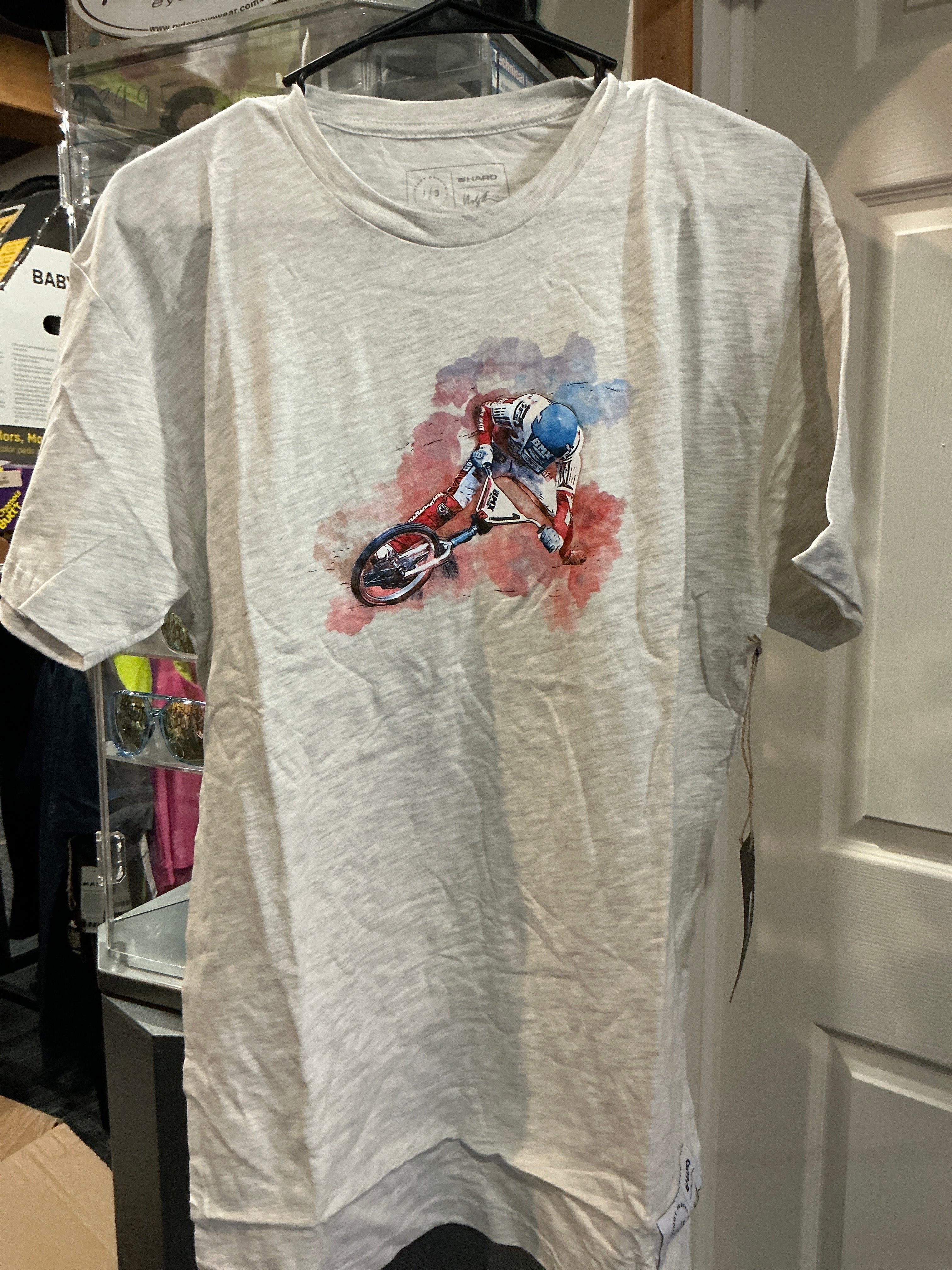 T-SHIRT HARO WINDYO SLIDE OATMEAL LG