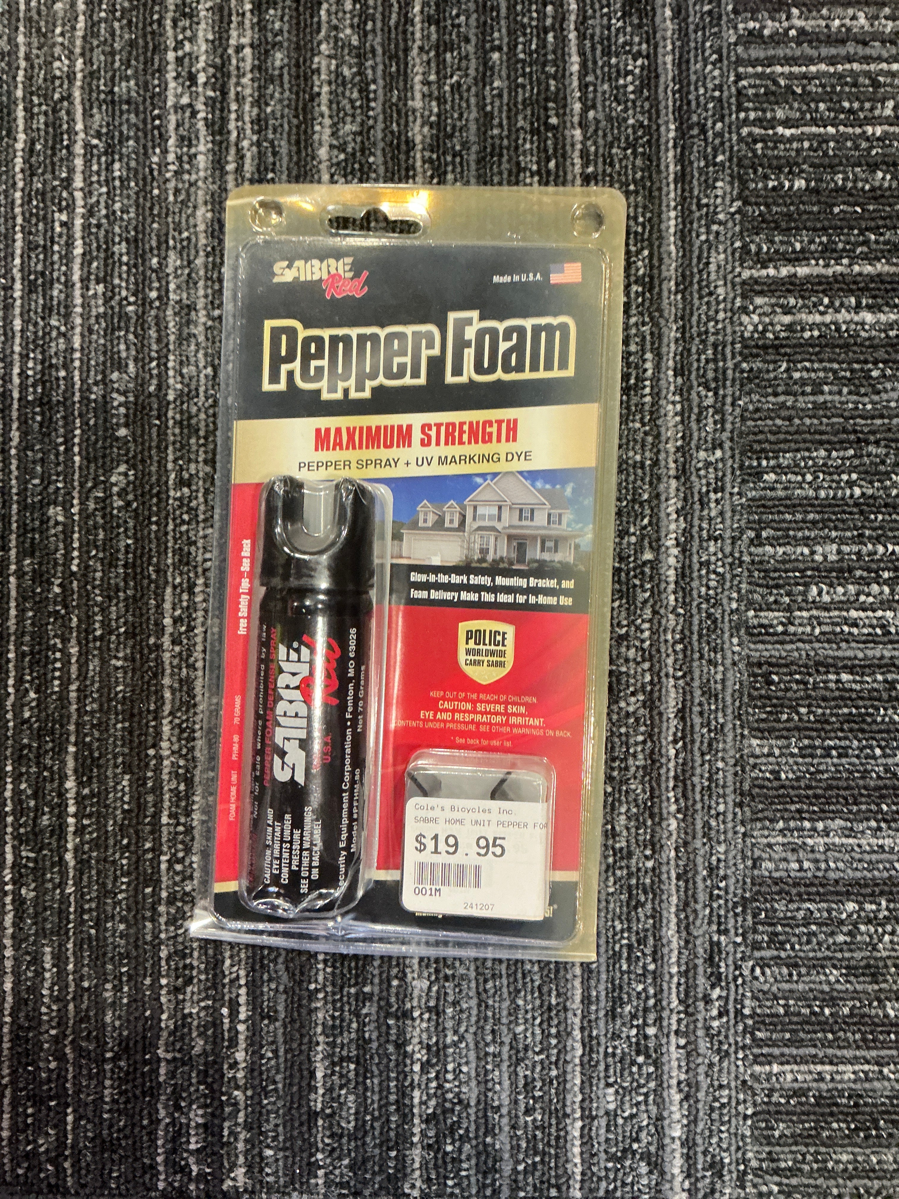 SABRE HOME UNIT PEPPER FOAM