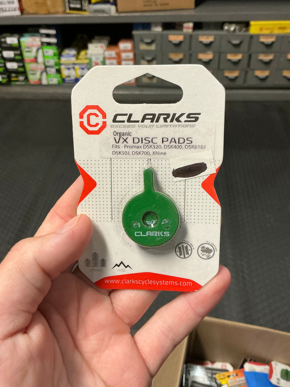 Clark’s VX Disc Pads