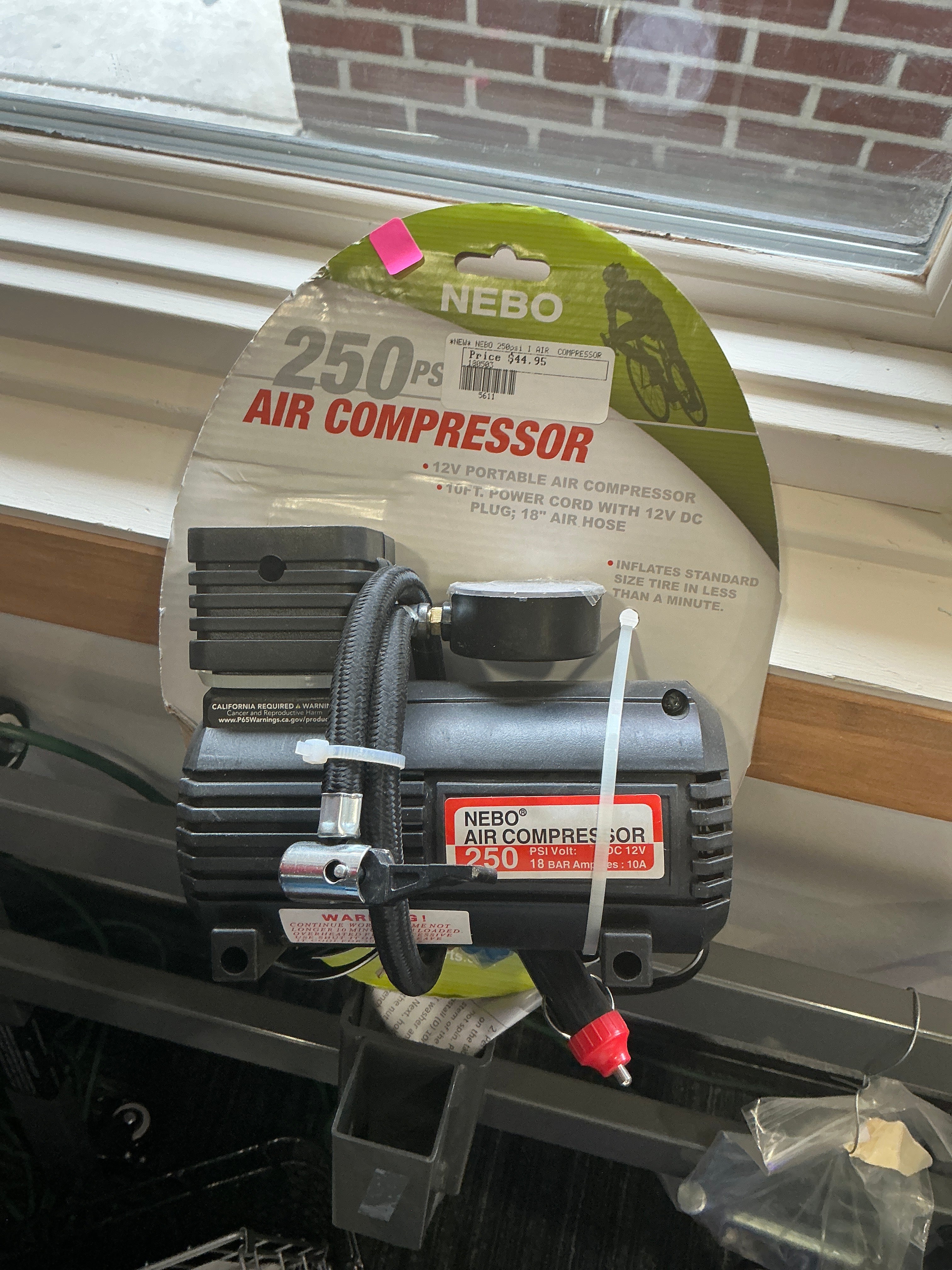 NEBO 250 PSI I AIR COMPRESSOR