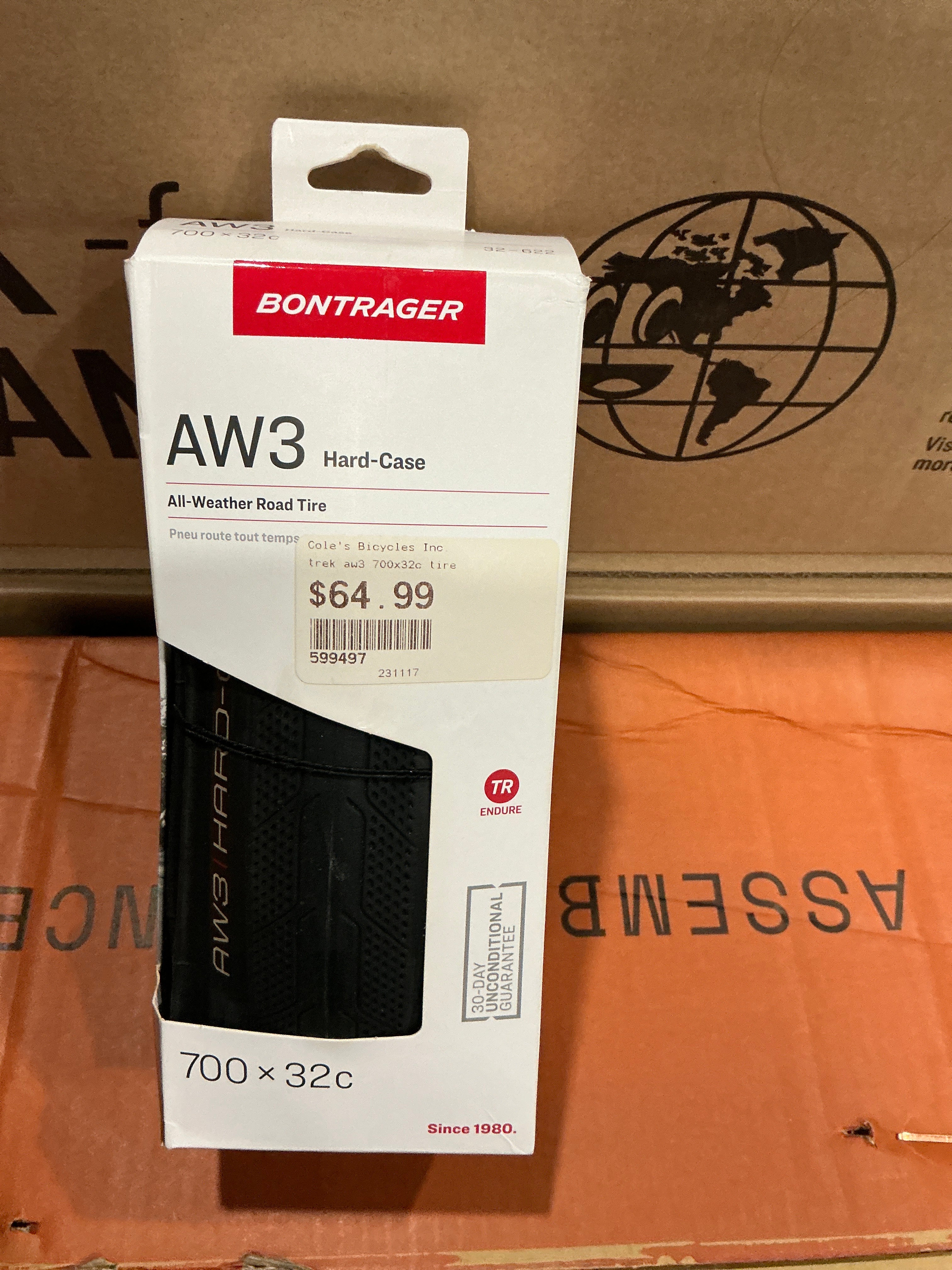 Bontrager AW3 all weather road tire