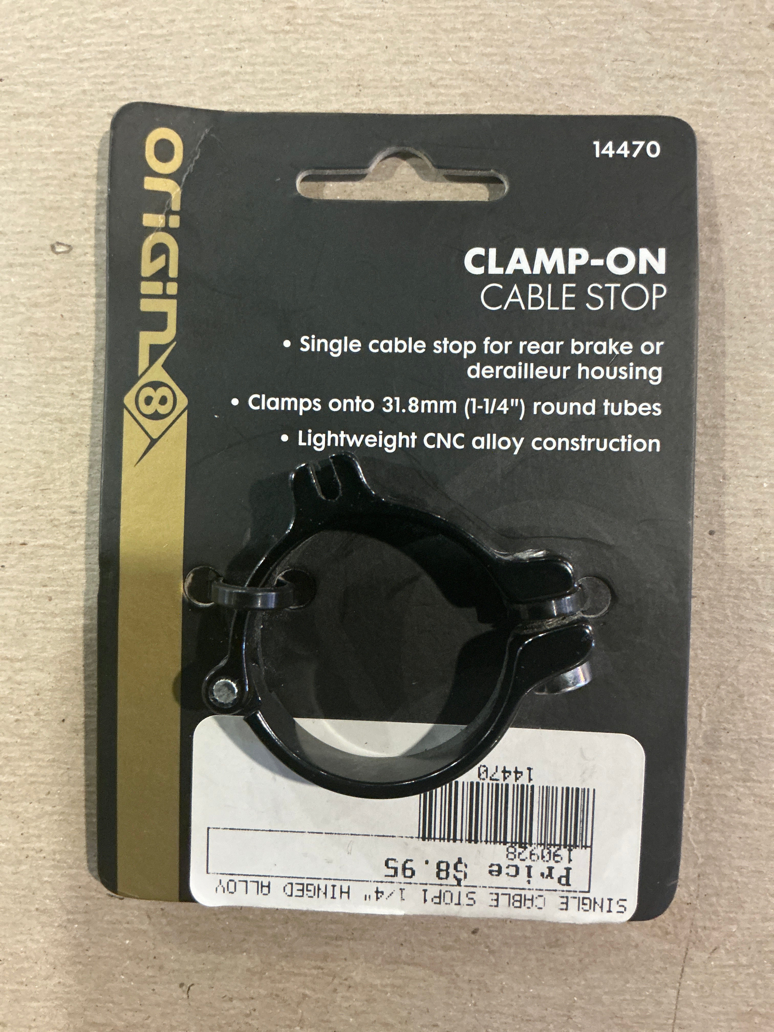 Clamp-On Cable Stop
