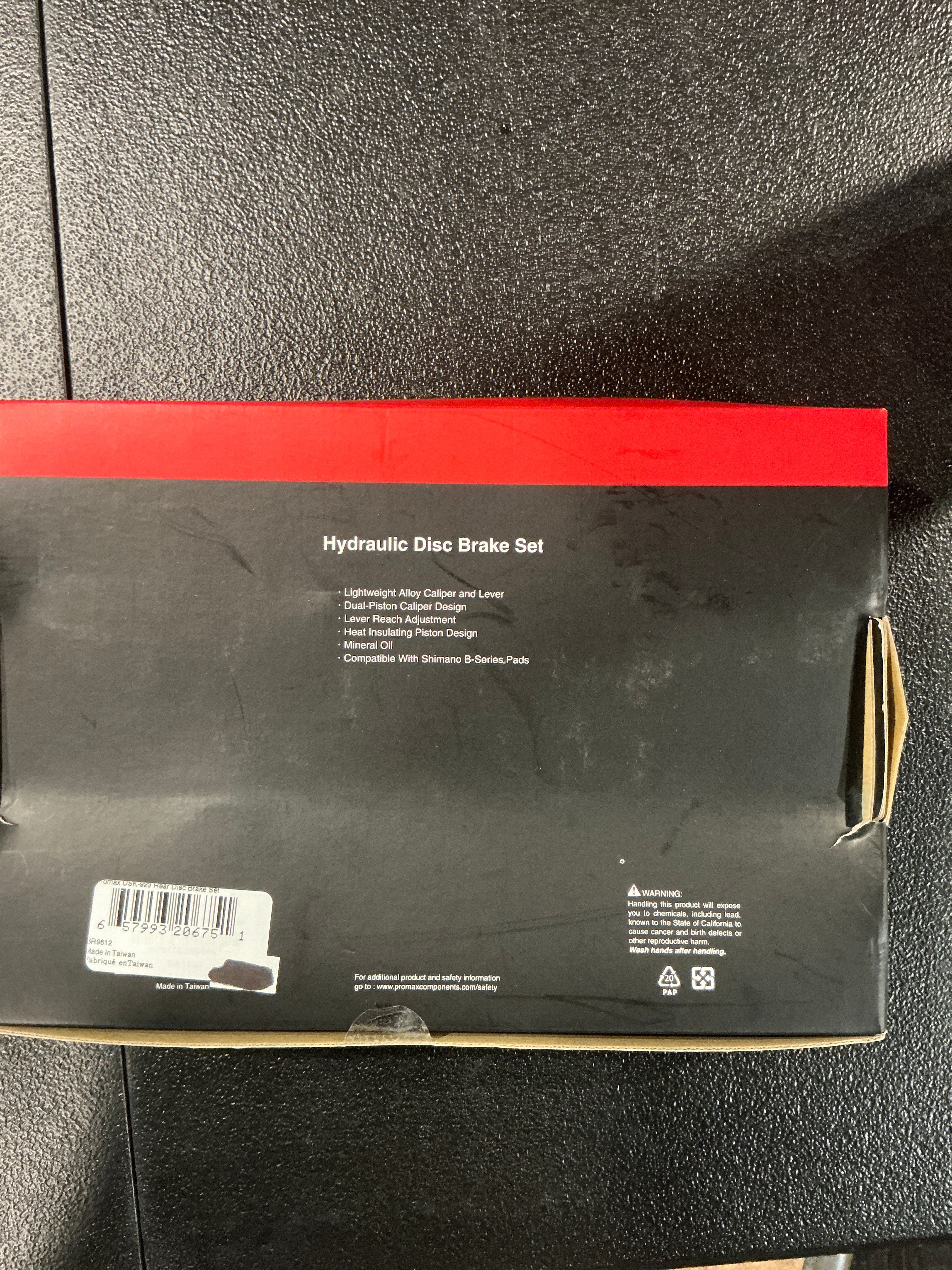 PROMAX hydraulic disc brake set