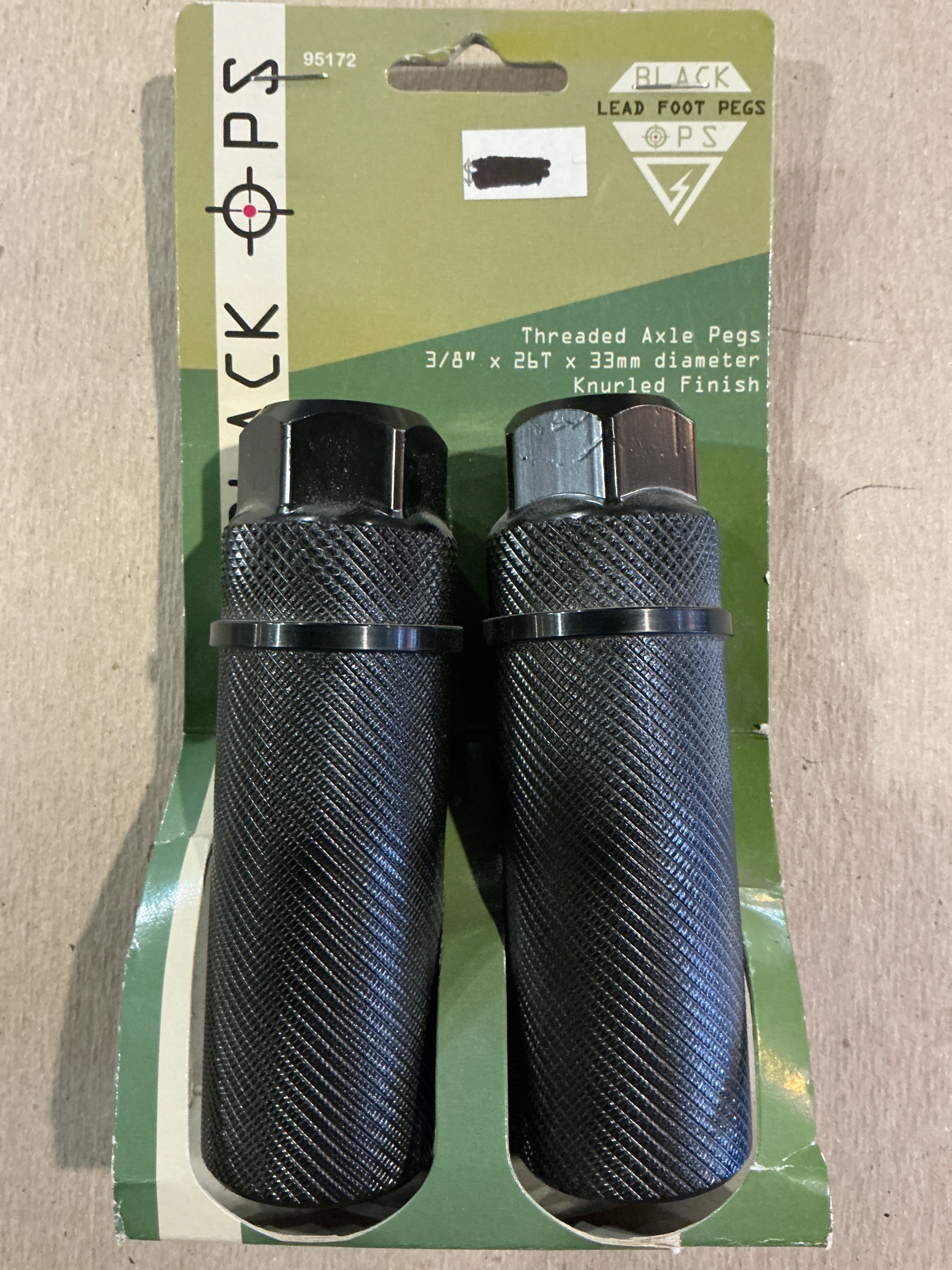 Black-Ops BMX Stunt Bike Pegs