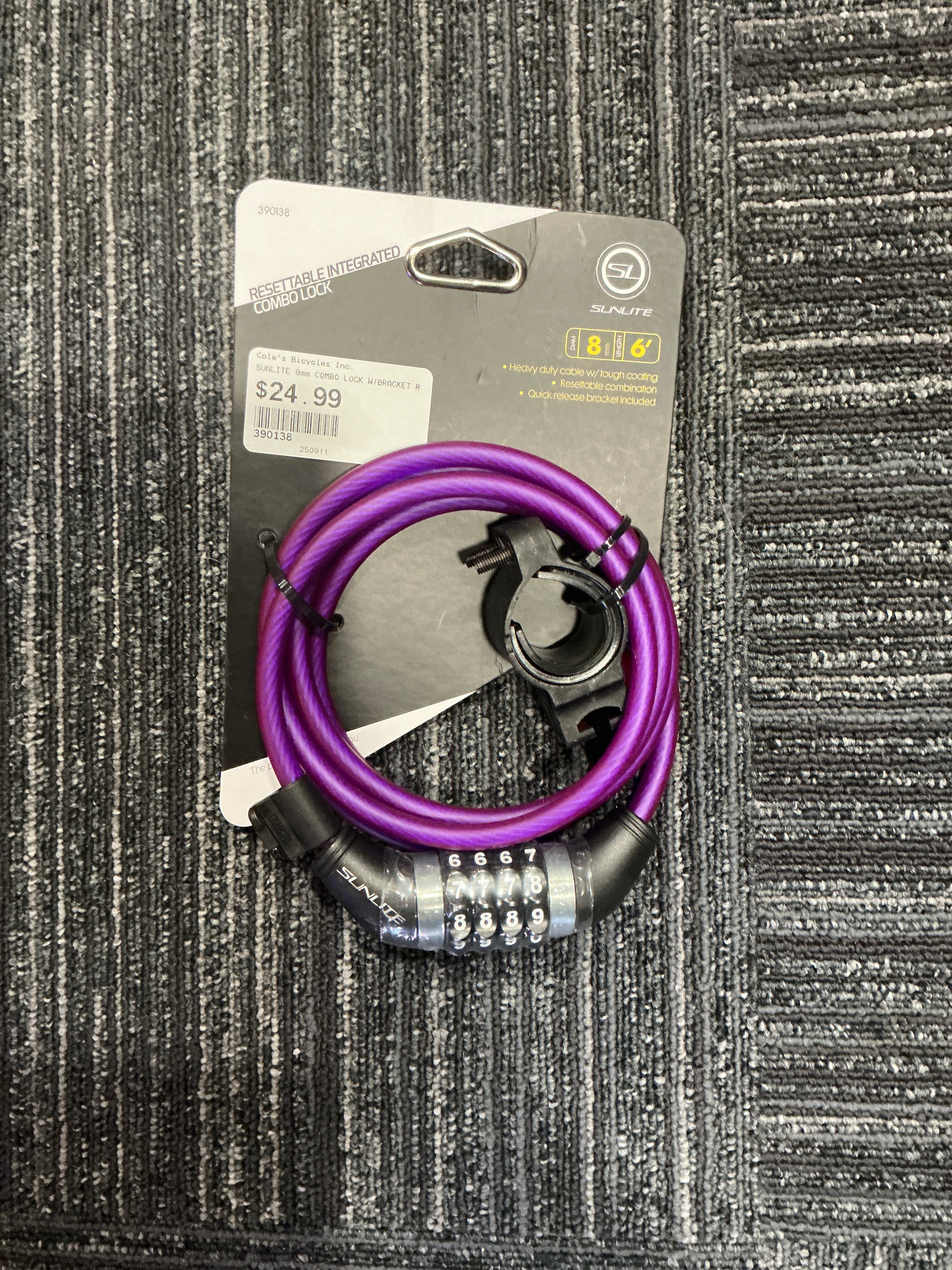 SUNLITE CABLE LOCK