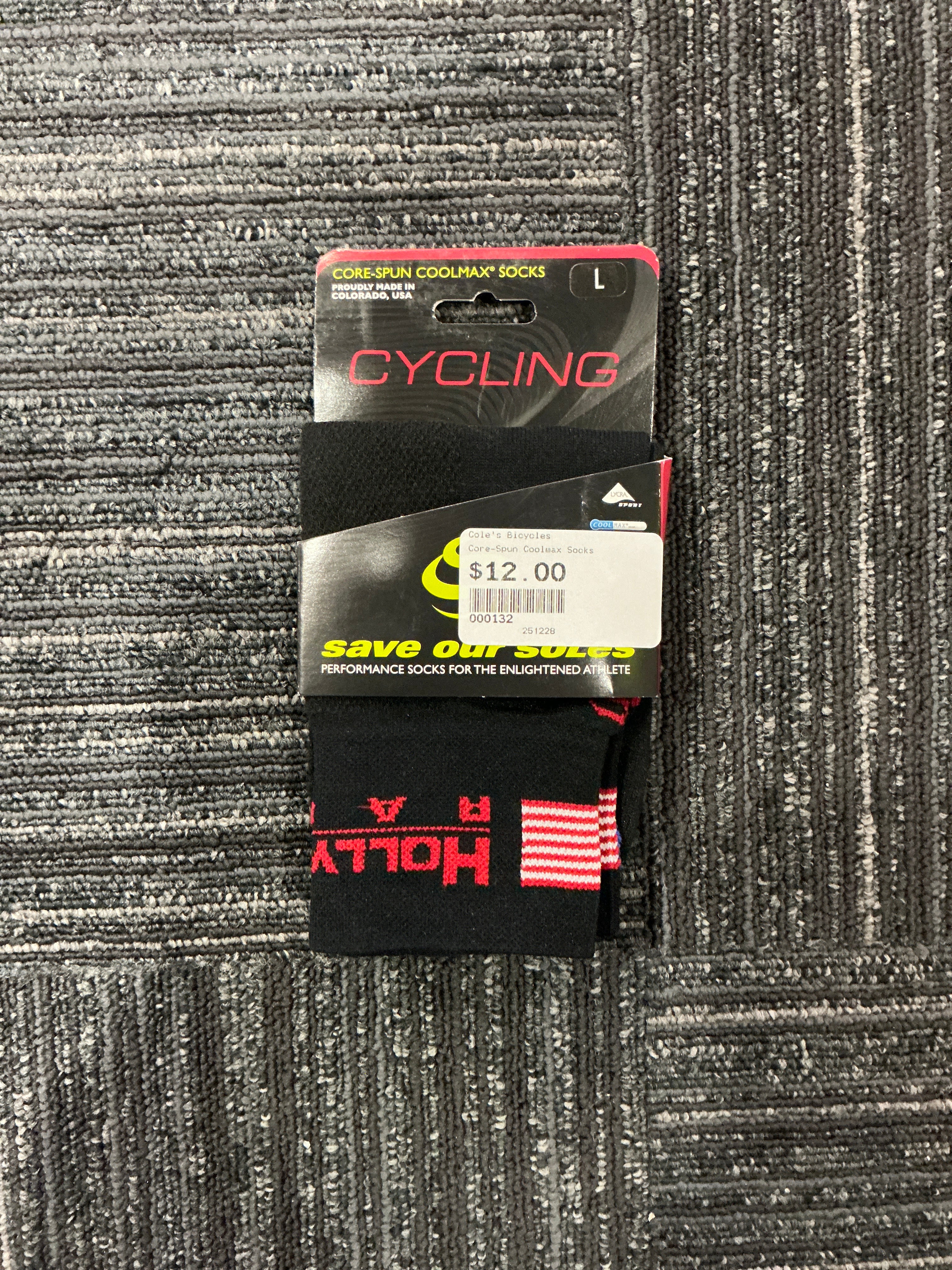 CORE SPUN COOLMAX SOCKS