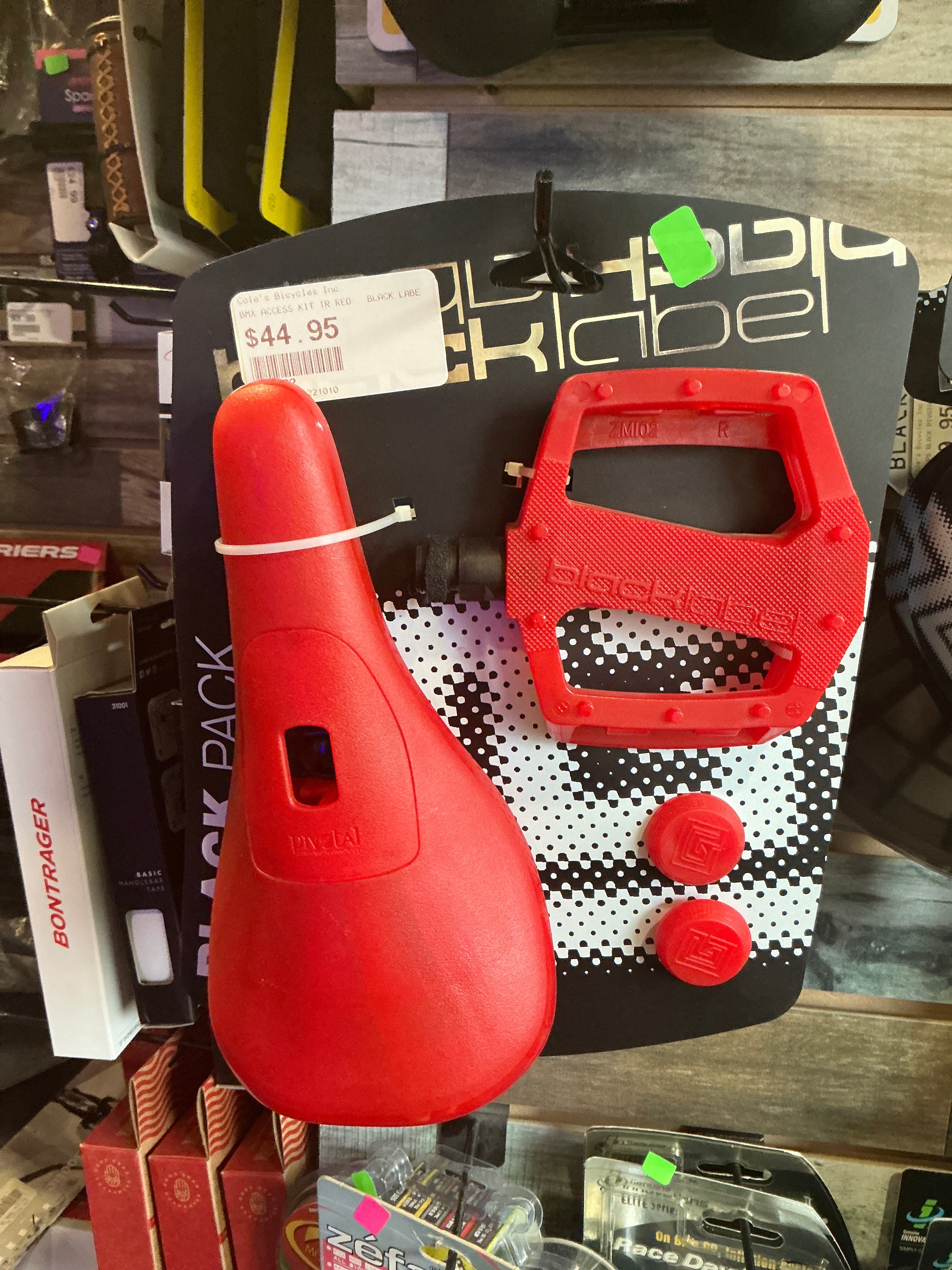 BMX ACCESS KIT TR RED&BLUE