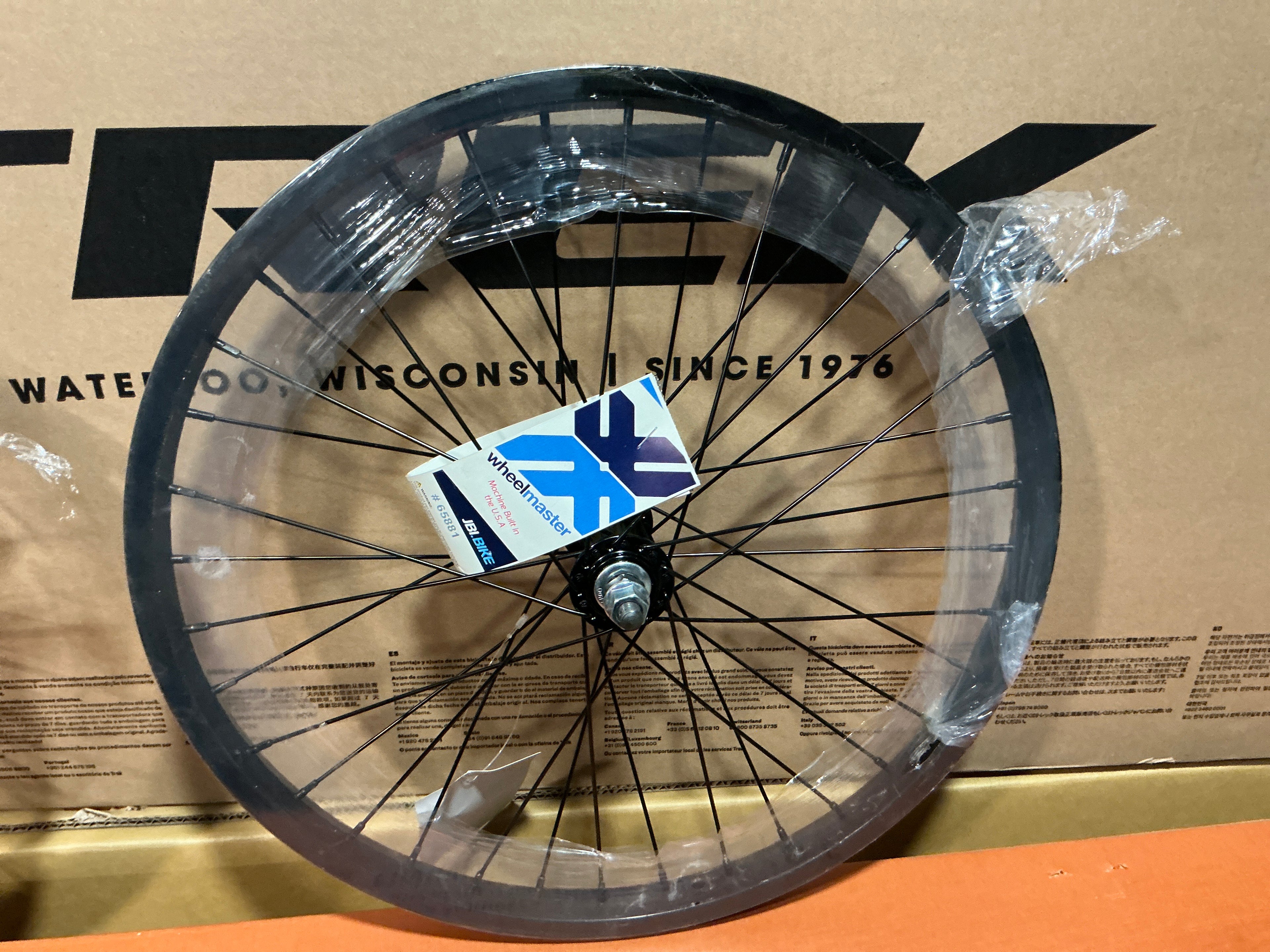 WHEELMASTER 20” BLACK RIM