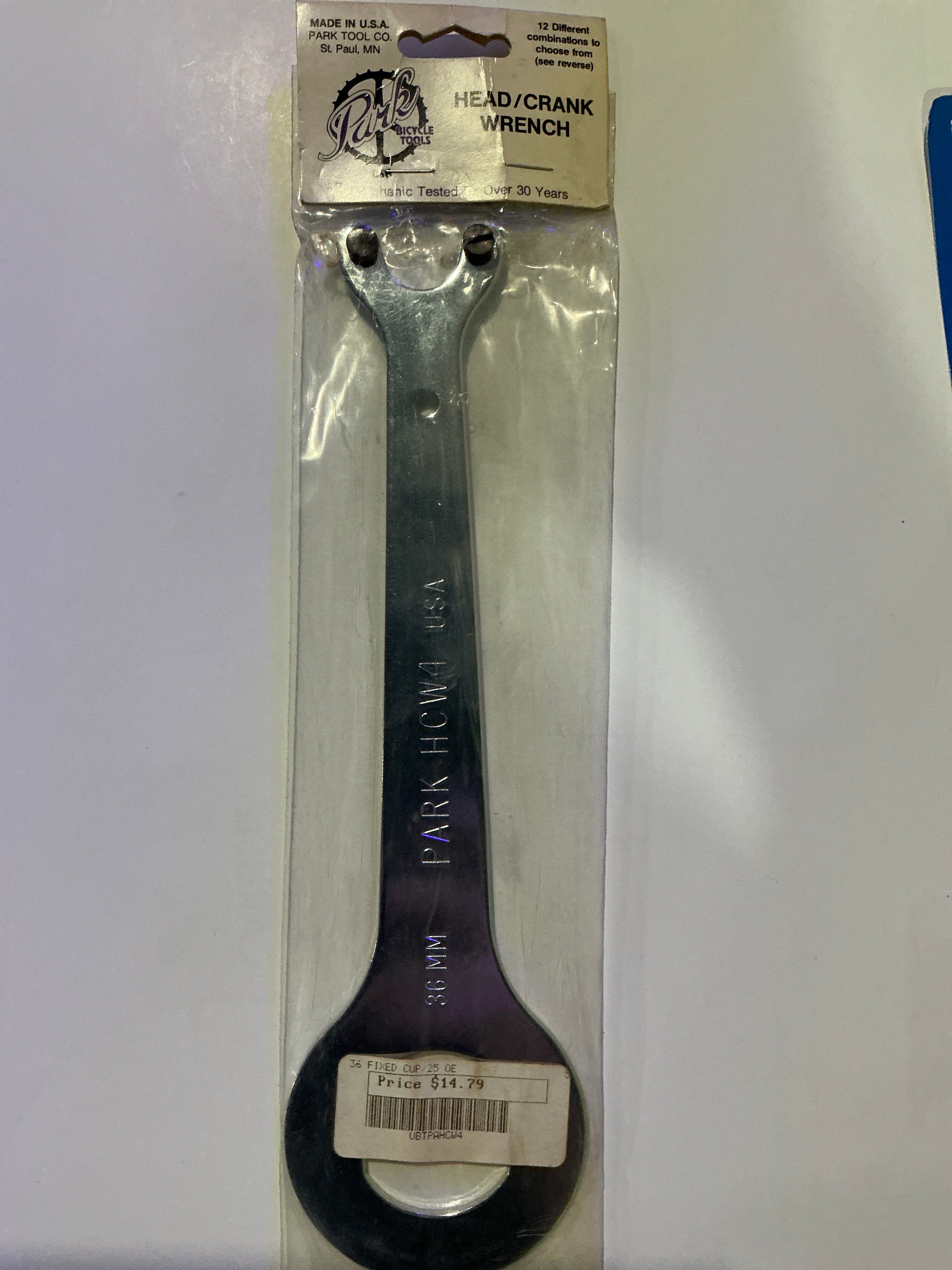 PARK TOOL HEAD CRANK WRENCH