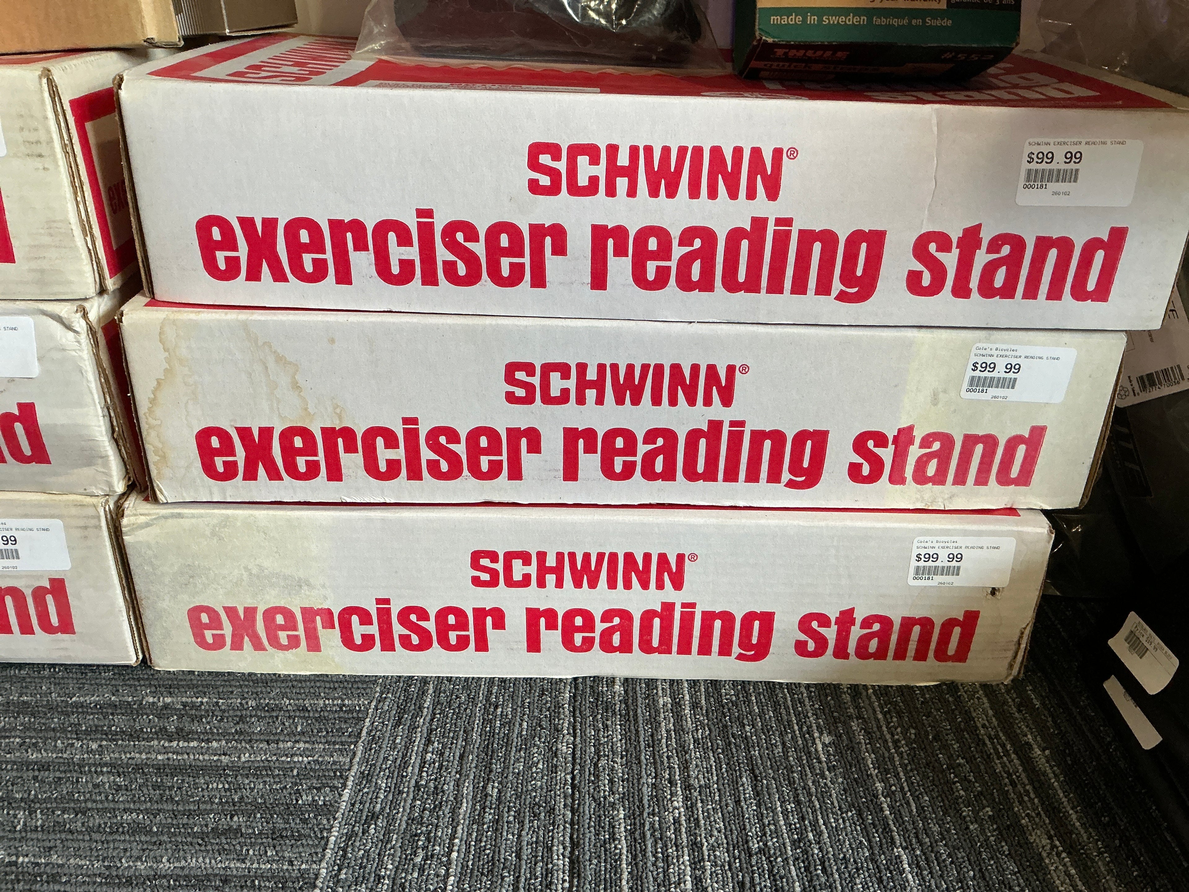 SCHWINN EXERCISER READING STAND