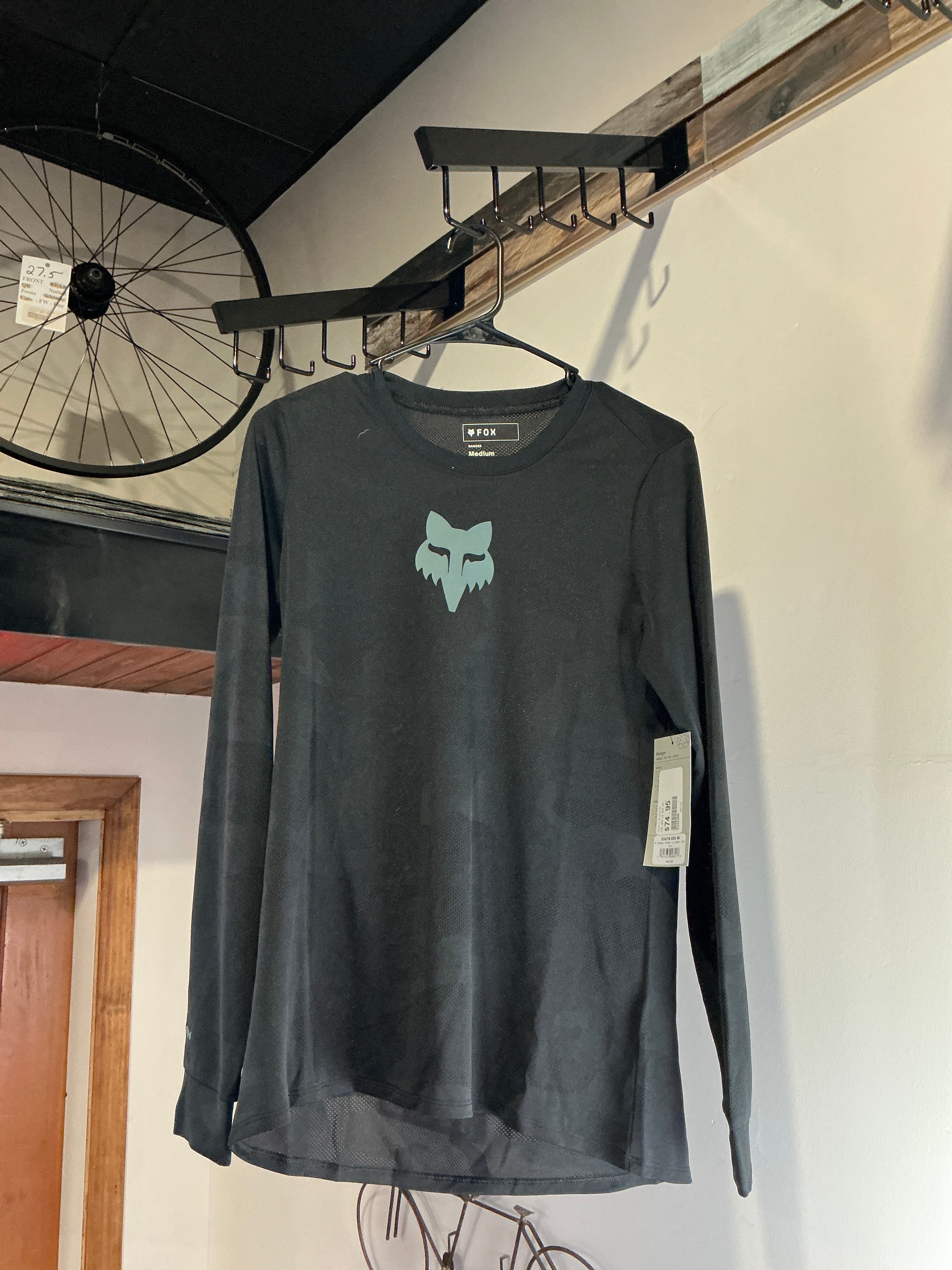 FOX TRUDRI  WMNS MEDIUM LONGSLEEVE BLACK
