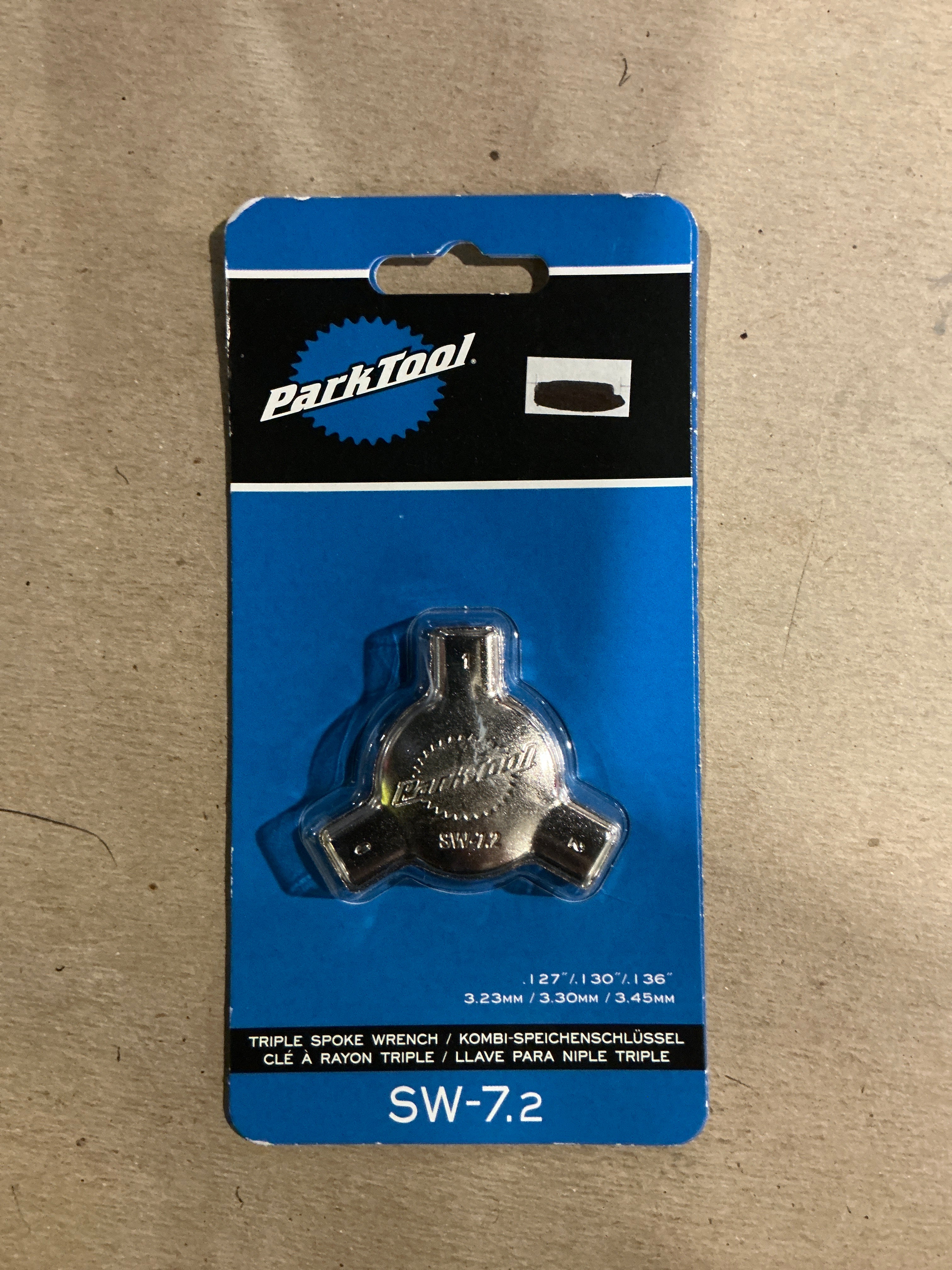 PARKTOOL SW-7.2 TRIPLE SPOKE WRENCH