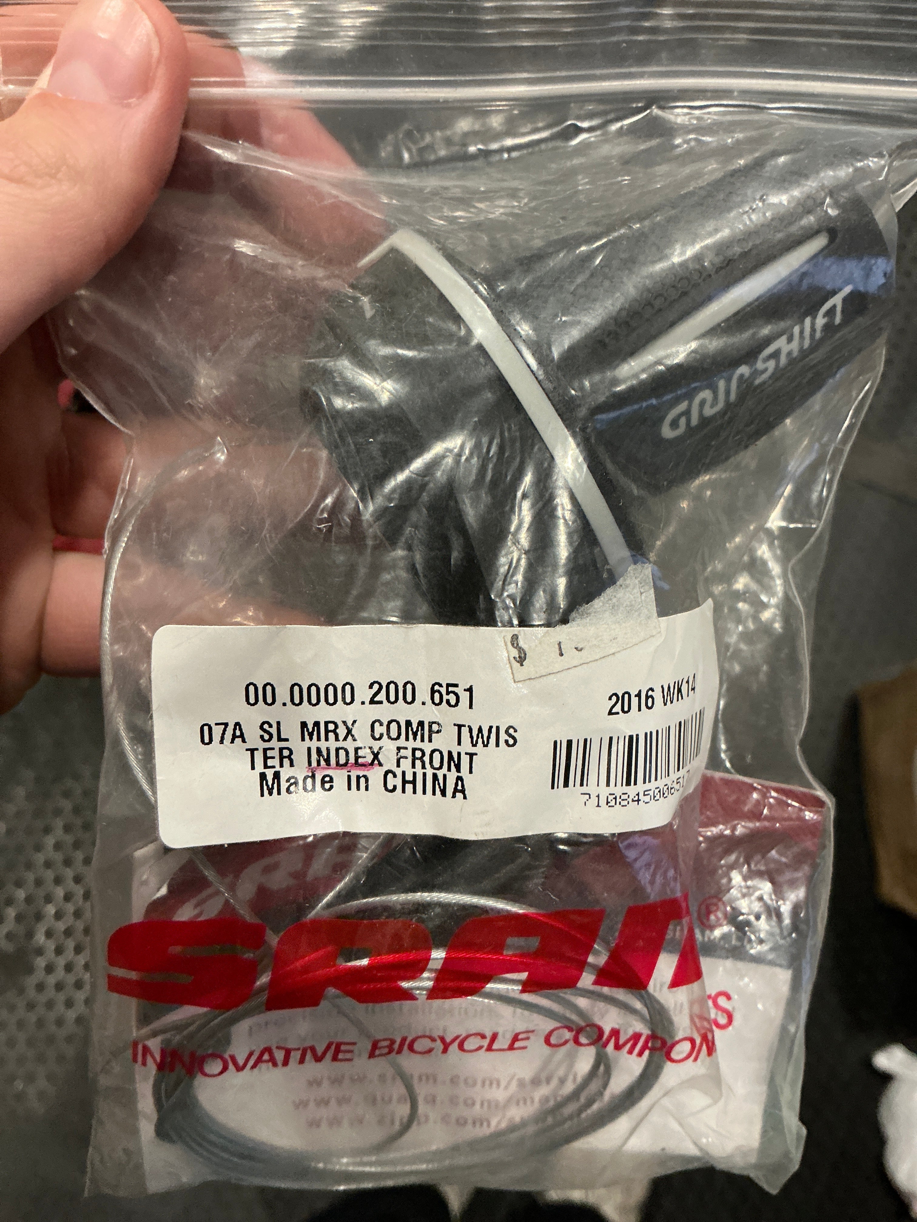 SRAM Grip Shift Front