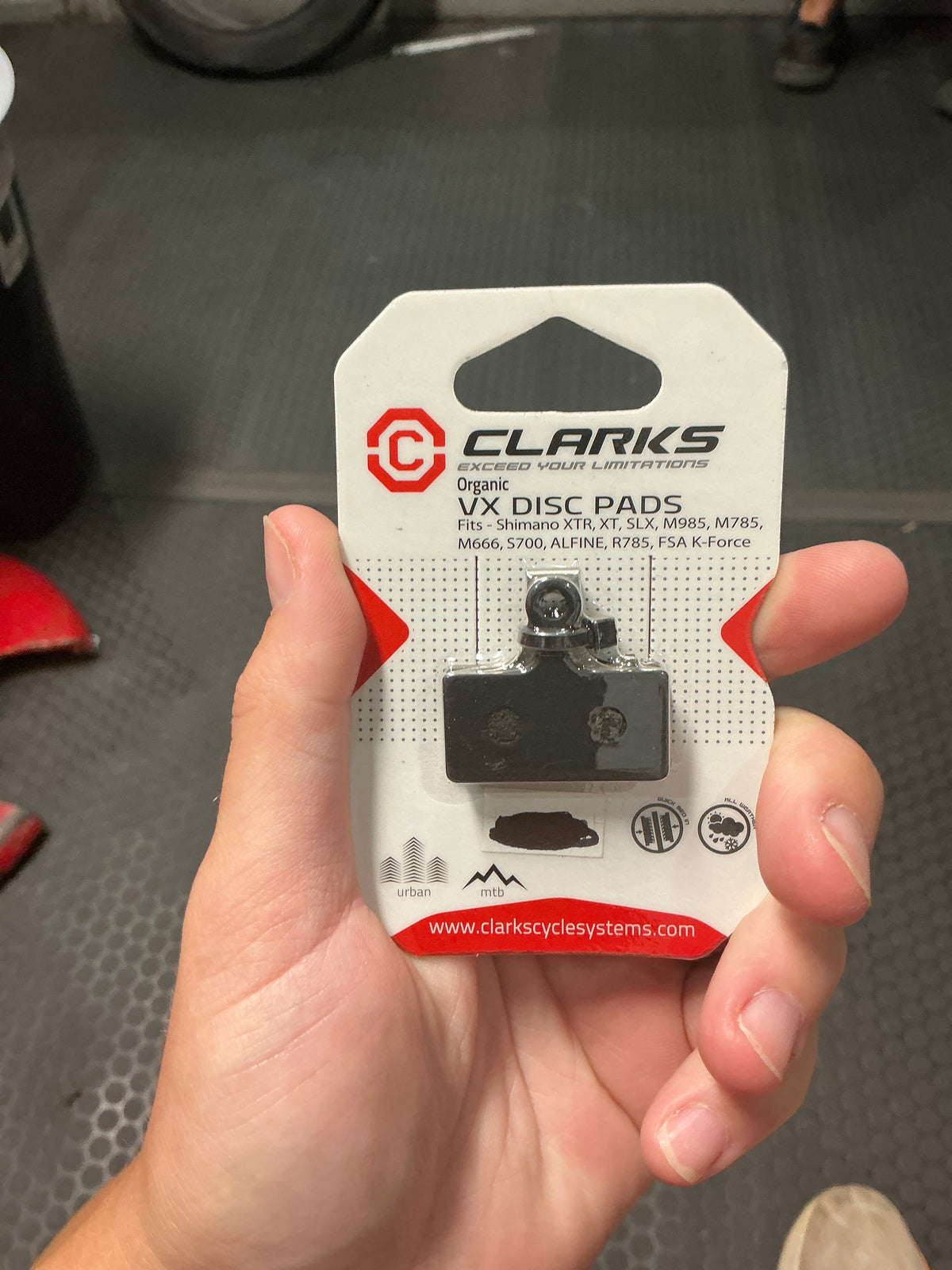 Clark’s VX Disc Pads