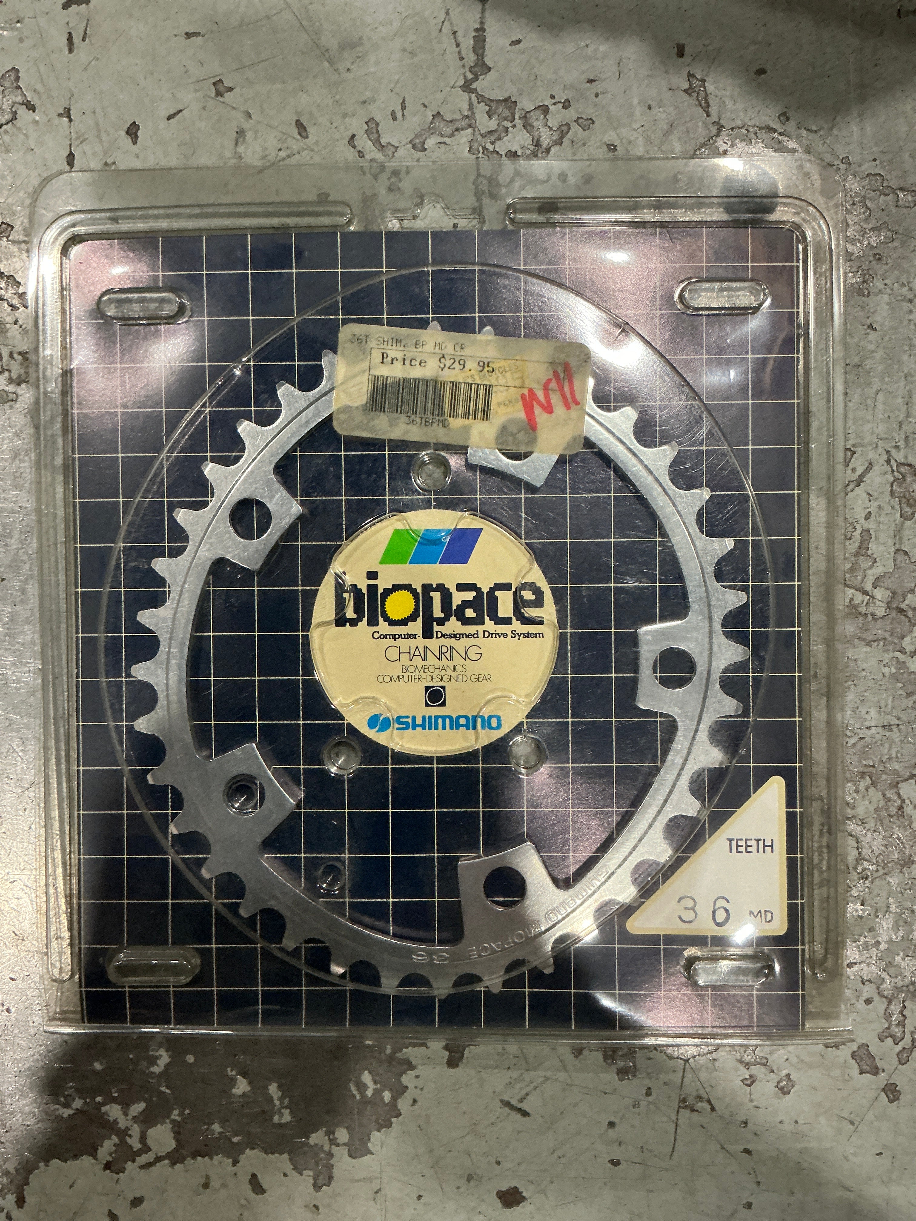 36T Shim Chainring