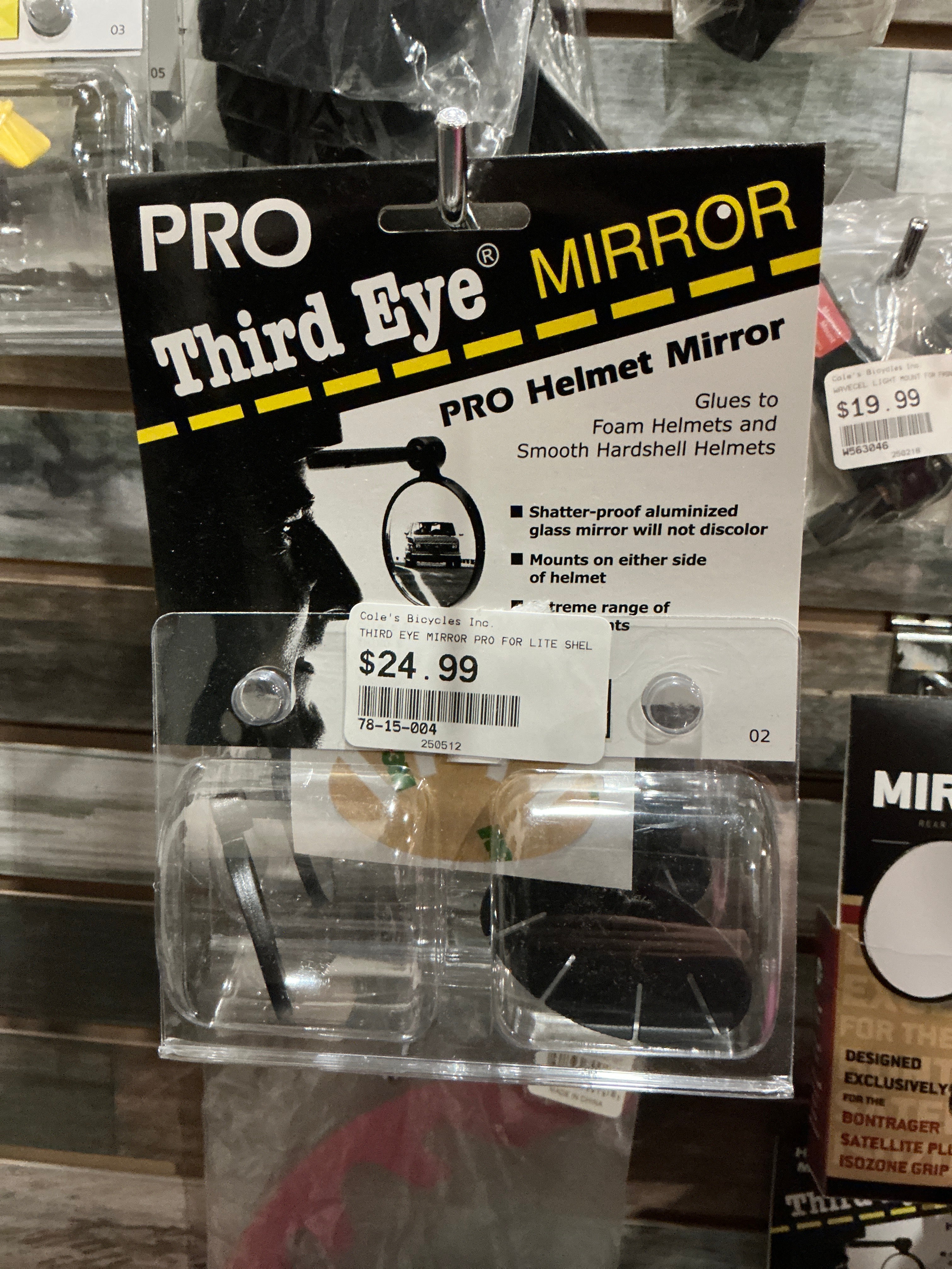THIRD EYE MIRROR FOR PROHELMETS