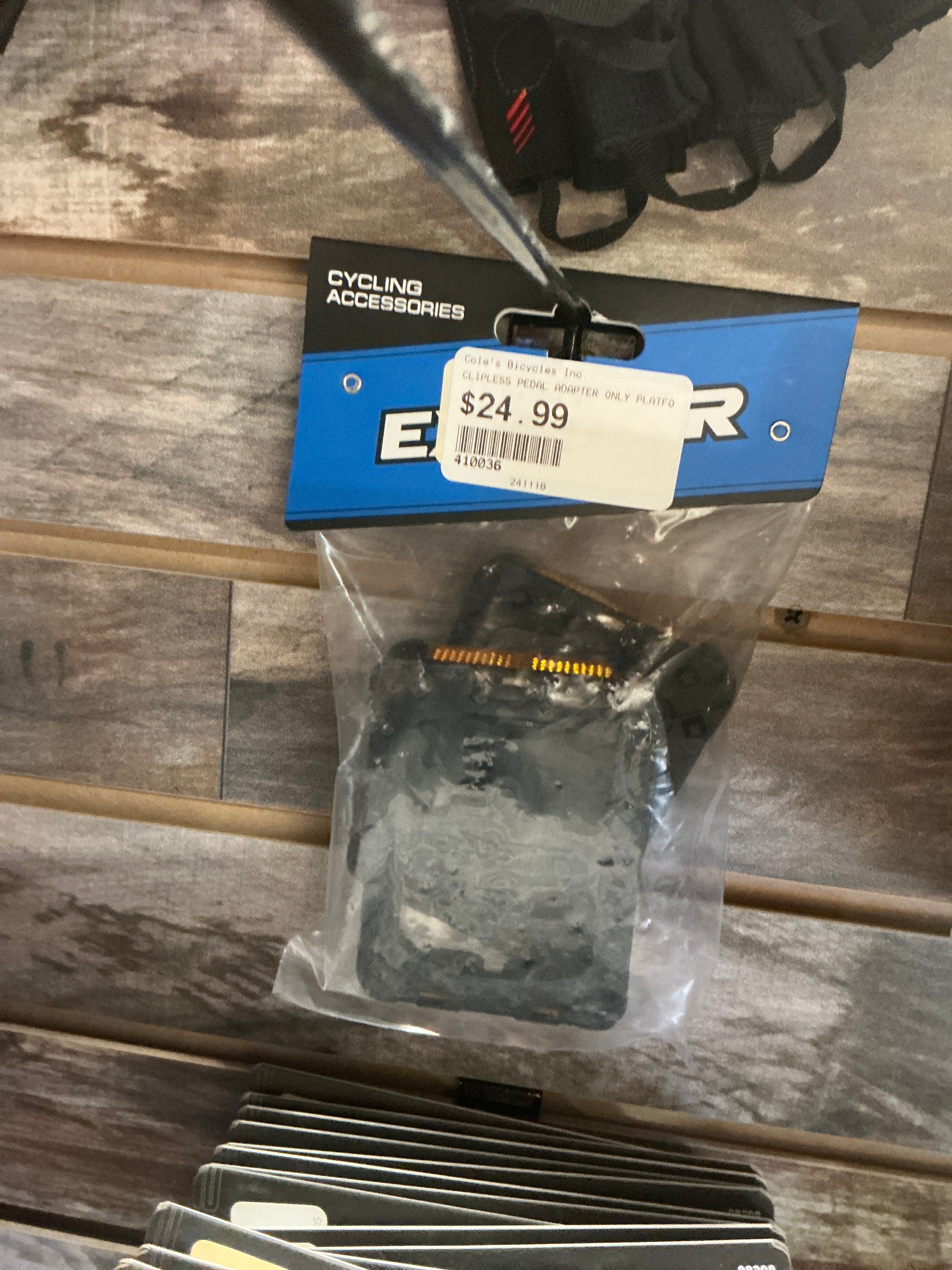 CLIPLESS PEDAL ADAPTER ONLY PLATFORM EXCUSTAR