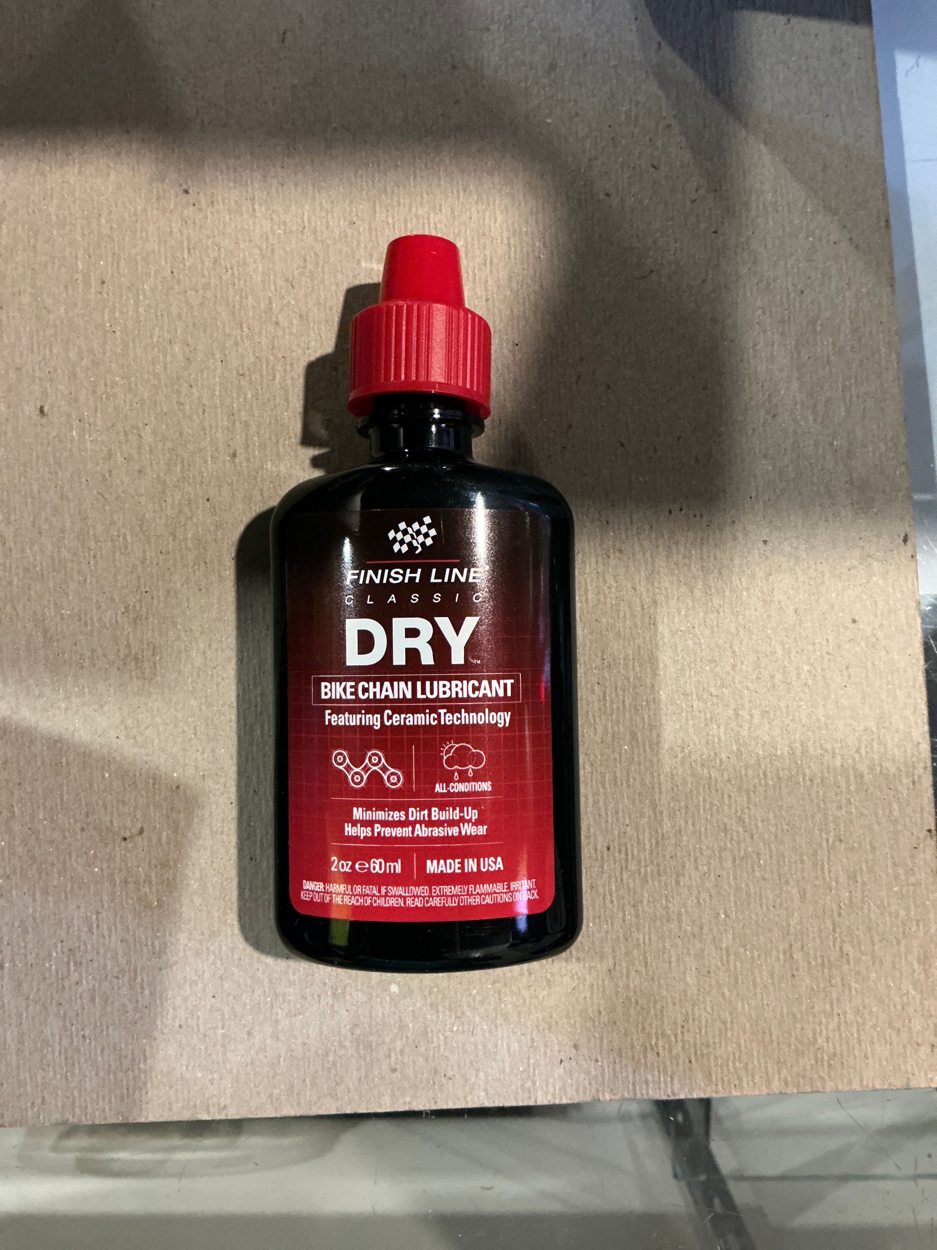 FINISH LINE DRY BIKE LUBRICANT