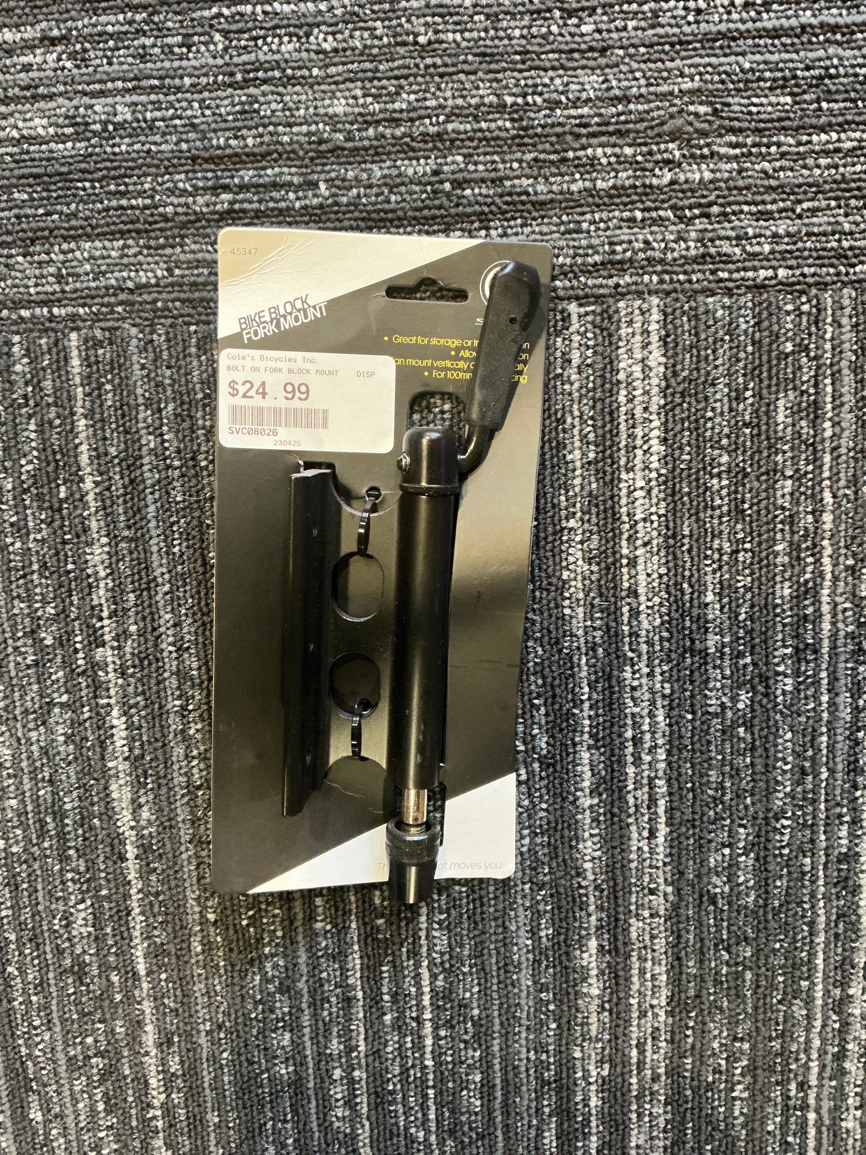 BOLT ON FORK BLOCK MOUNT