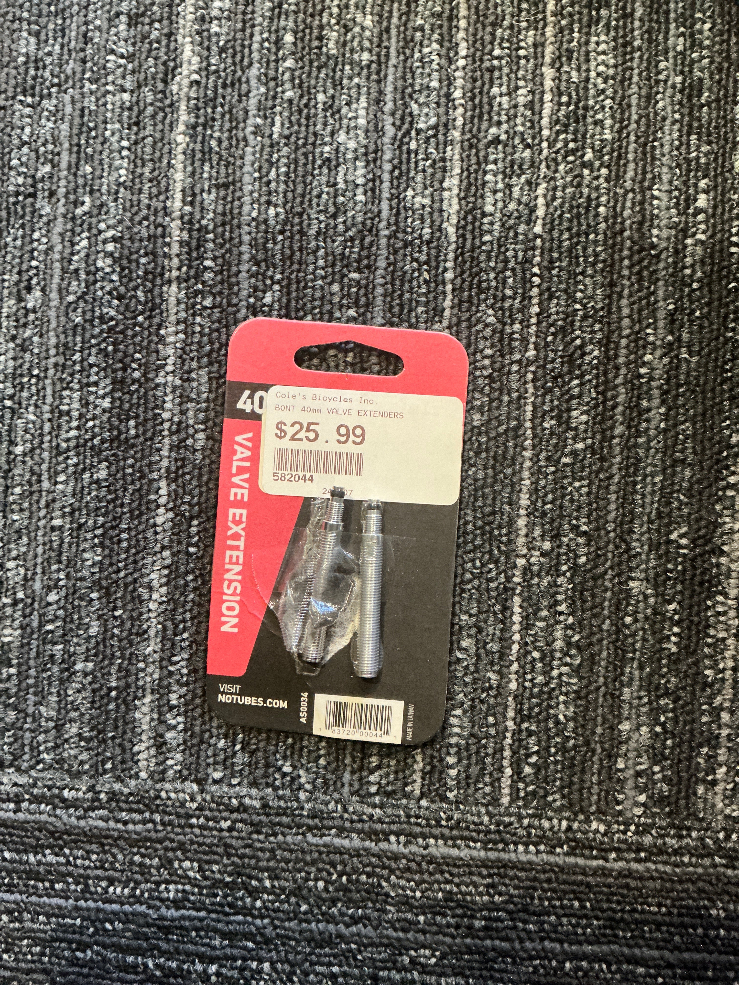 BONTRAGER 40MM VALVE EXTENDERS