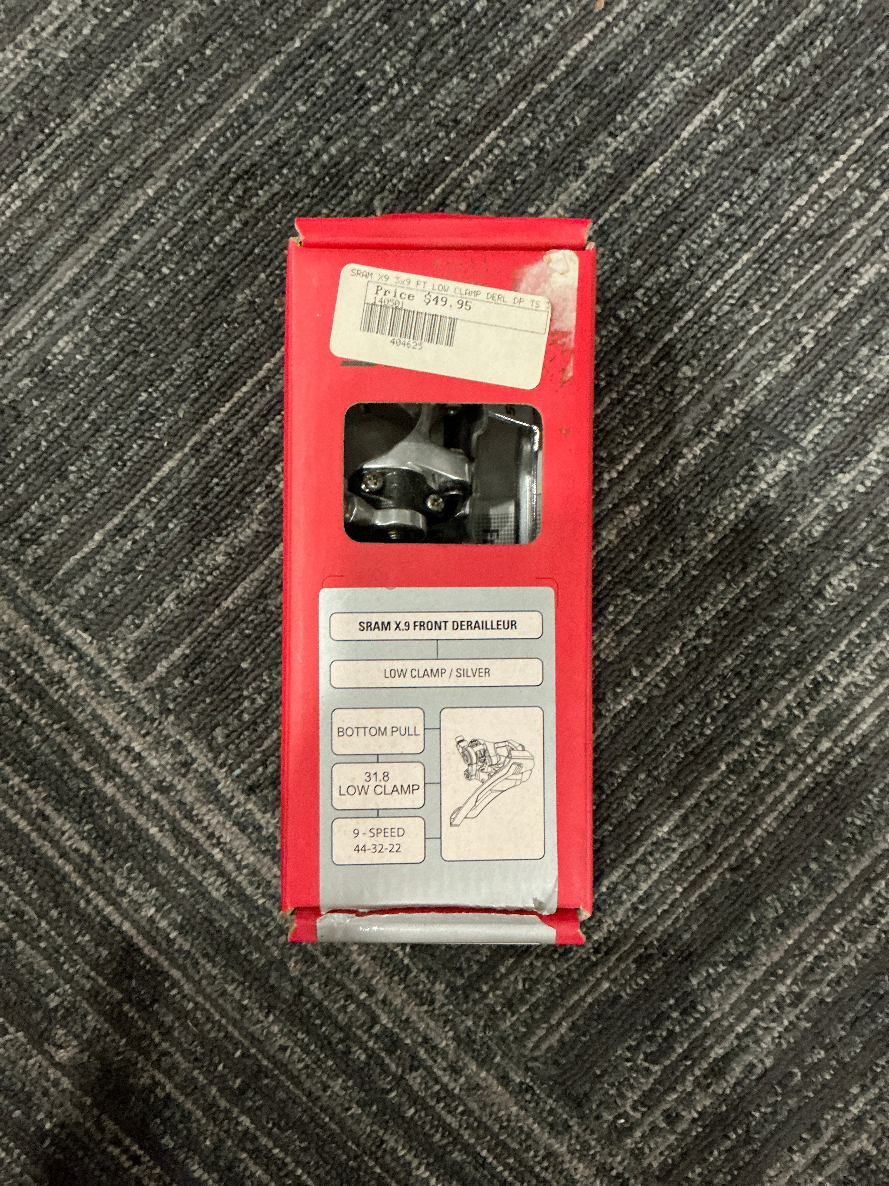 SRAM x9 3x9 FT LOW CLAMP DERL DP TS