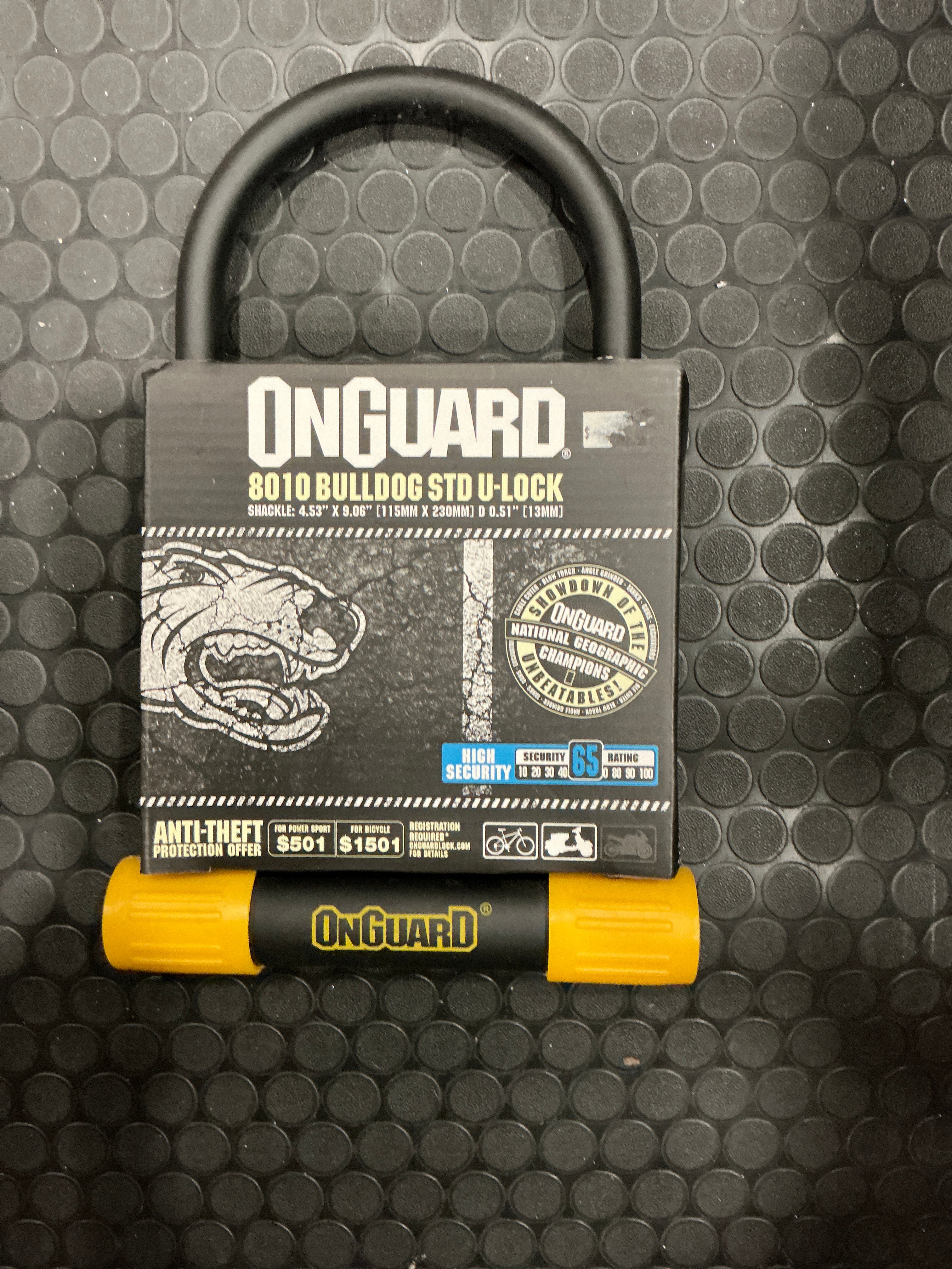 ONGUARD U LOCKS