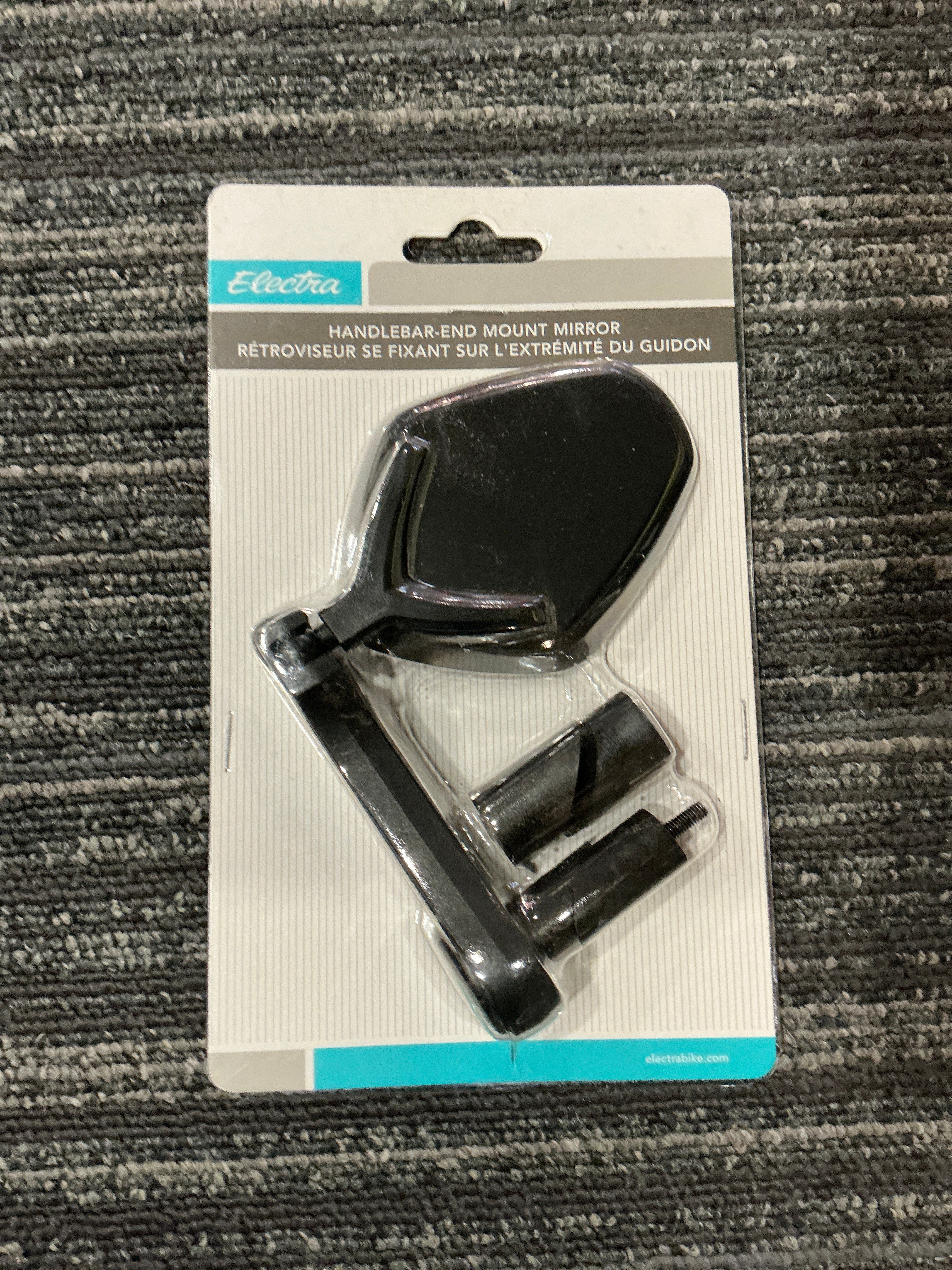 EIR ELC BAR END MIRROR BK