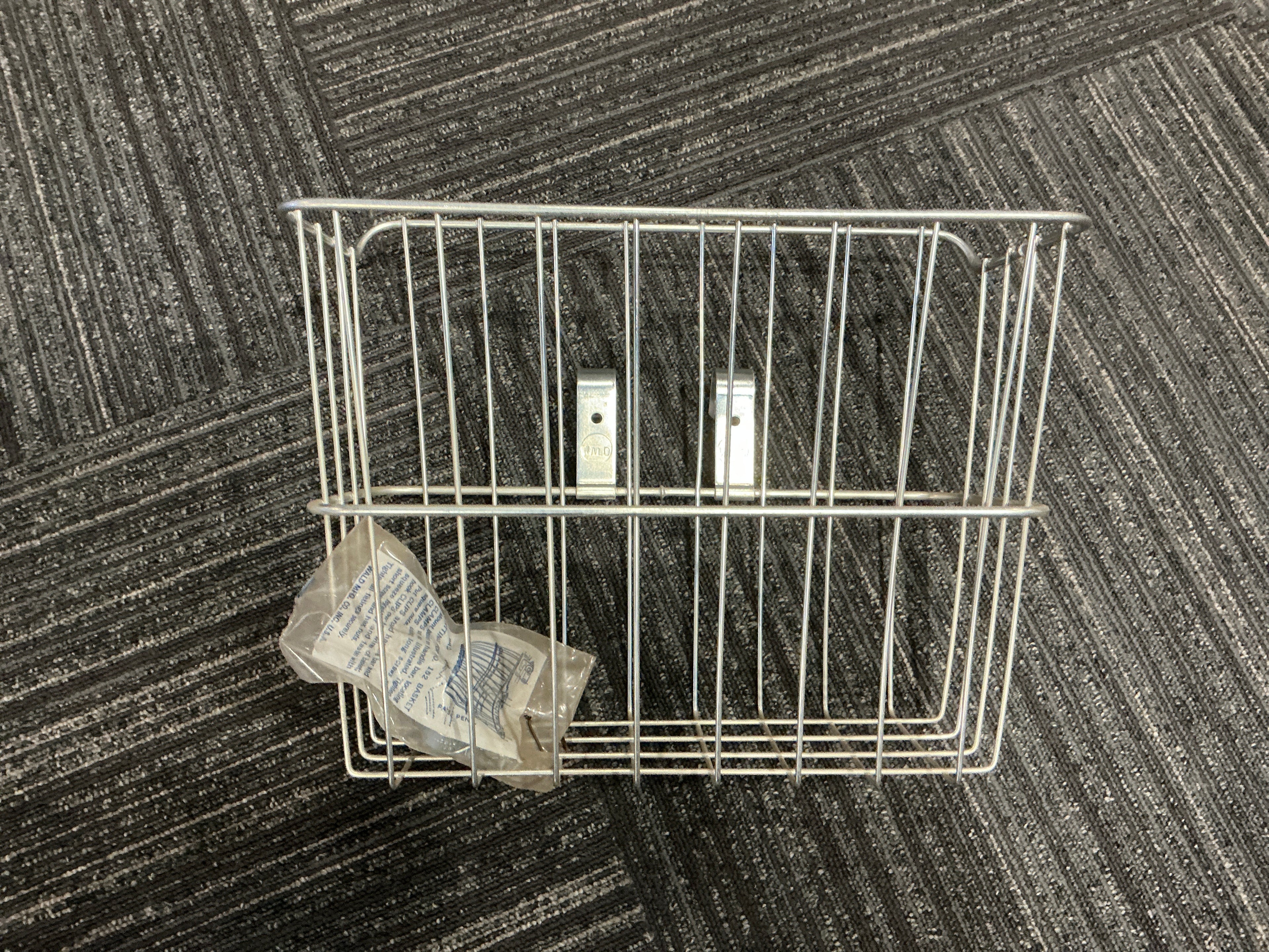 Metallic Basket for Front Handlebars