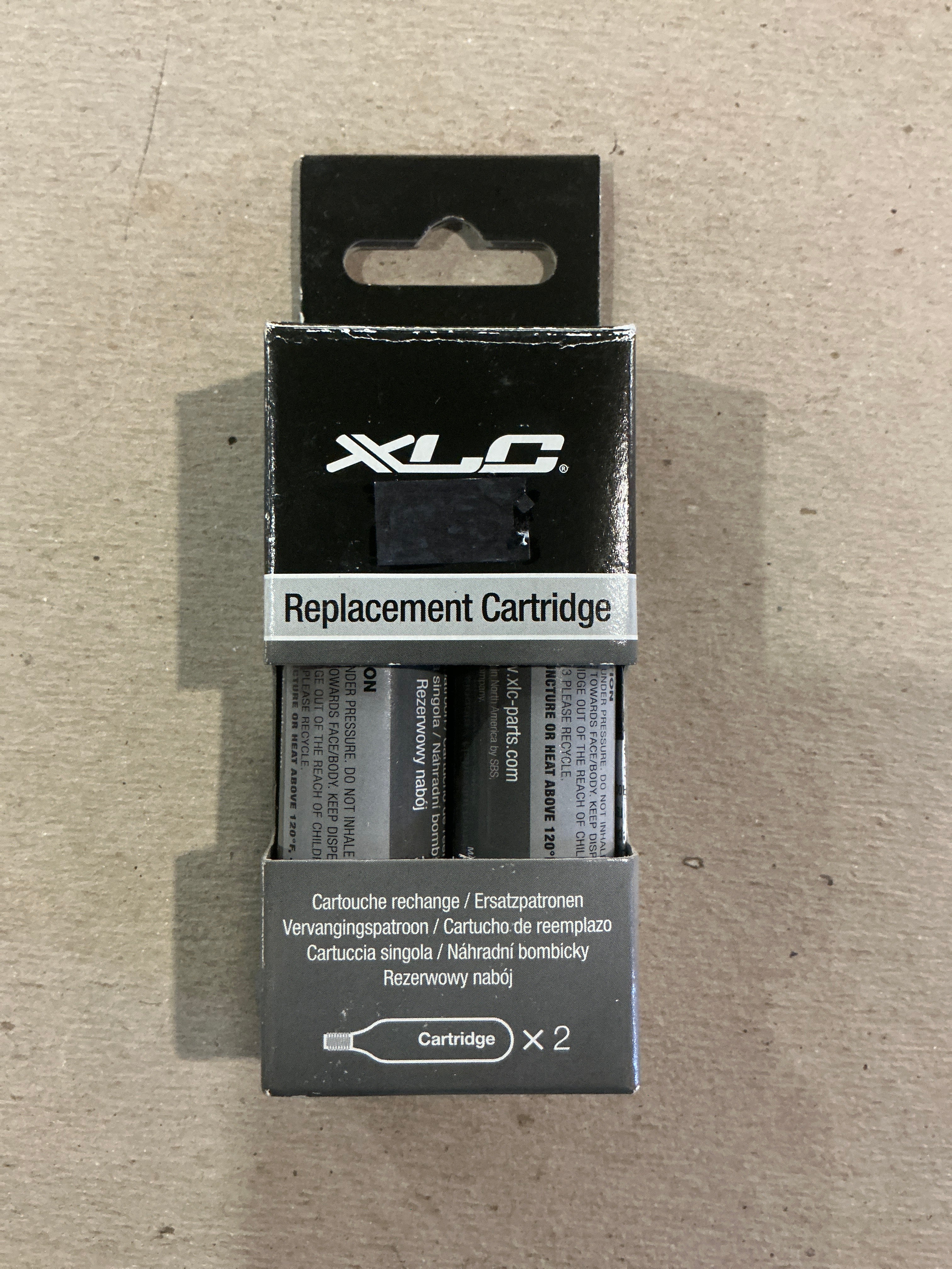 XLC 16g CO2 Cartridges - 2pk
