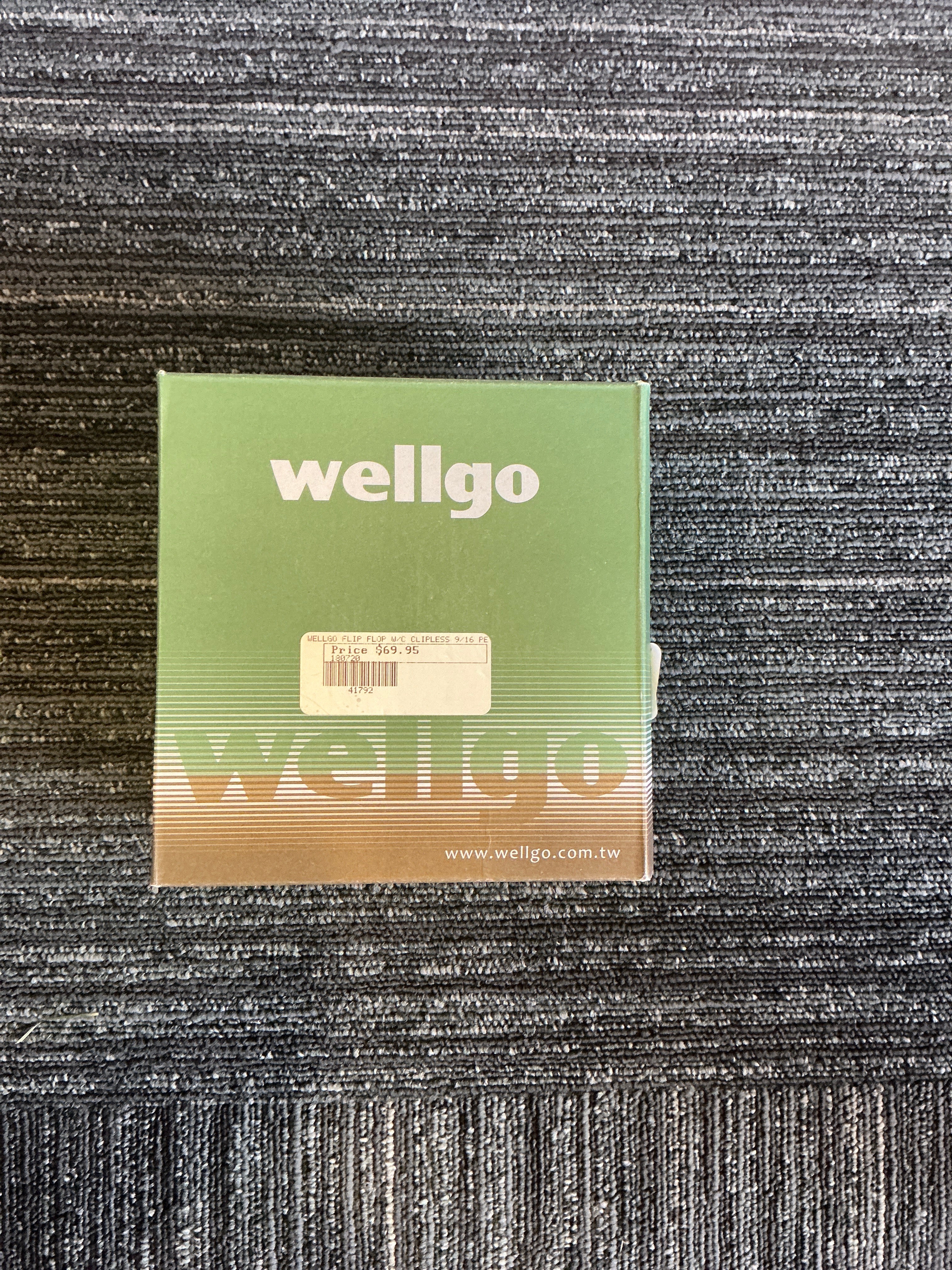 WELLGO FLIP FLOP W/C CLIPLESS 9/16 PE