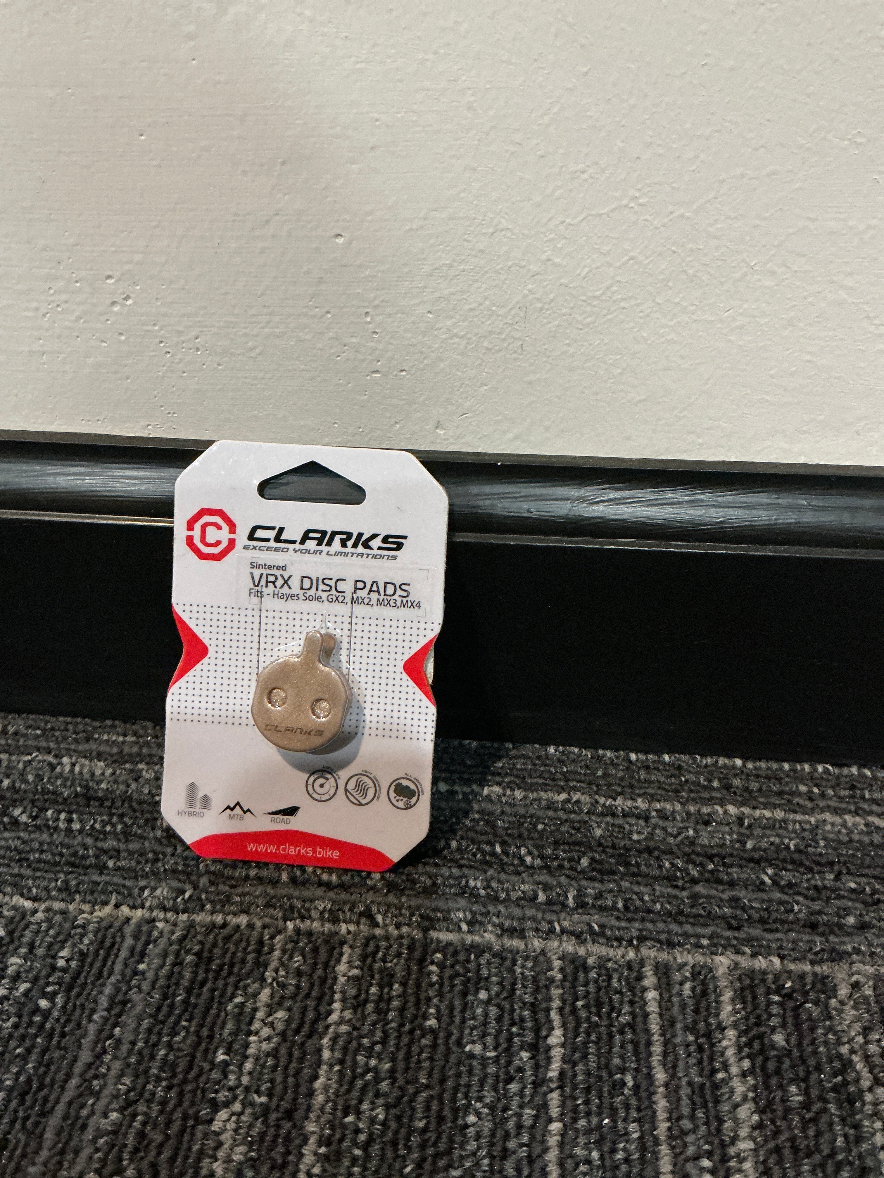 Clark’s VRX disc pads