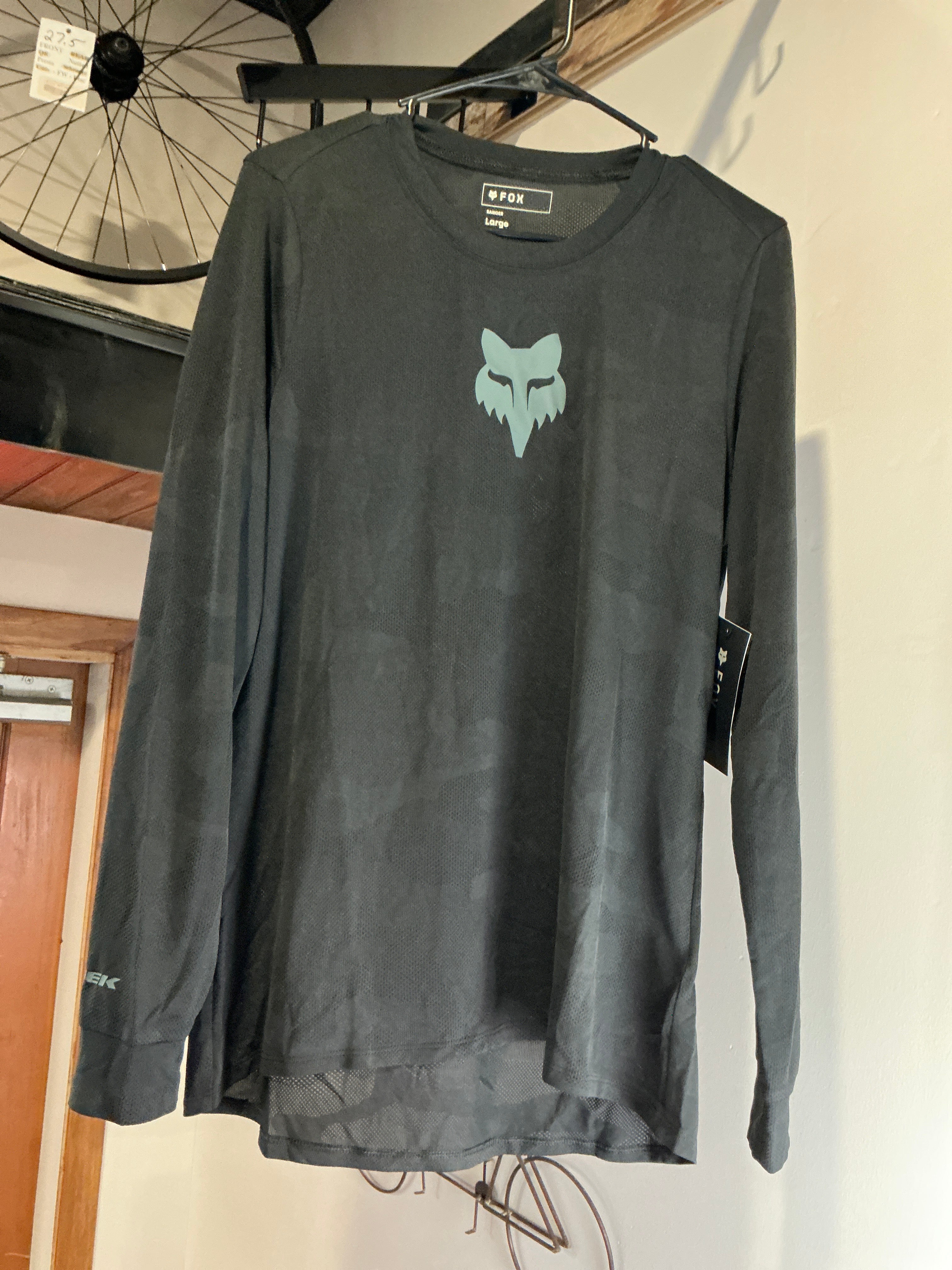 FOX RANGER LS WOMENS BLACK LARGE